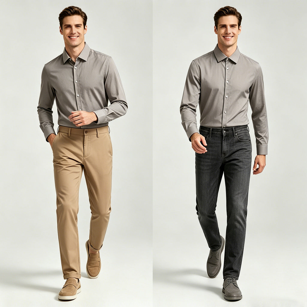 STFDLD3219 Letang Business Commuting Longsleeves Shirts