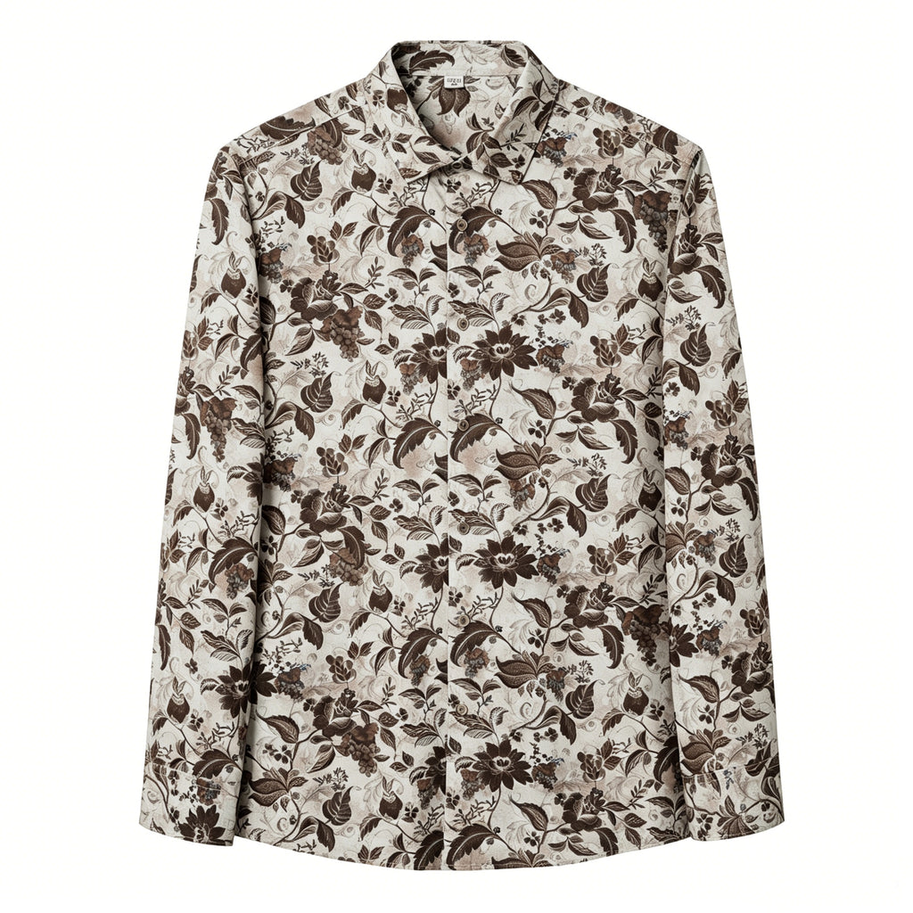 STFDESQ8057  Lengtang Printed Resort Style Shortsleeves Shirts
