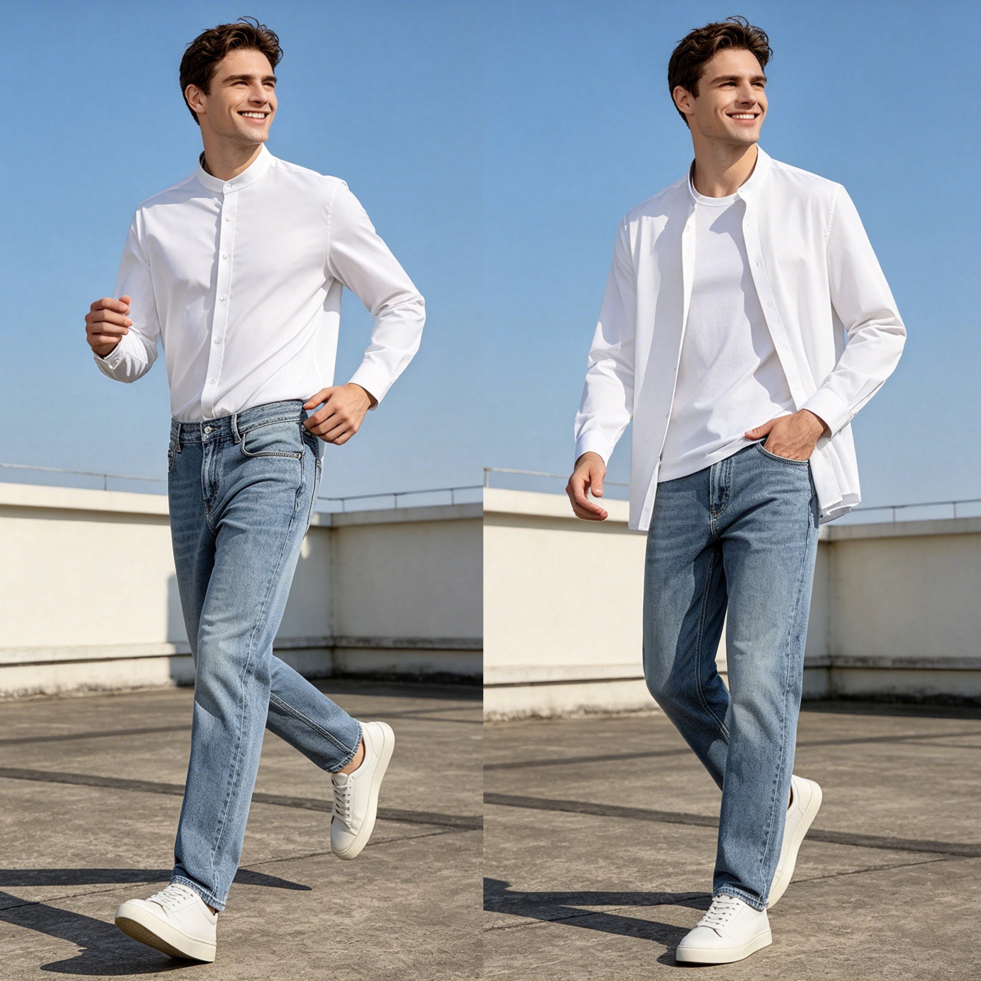 STFD4138853-8138 Letang Business Commuting Longsleeves Shirts