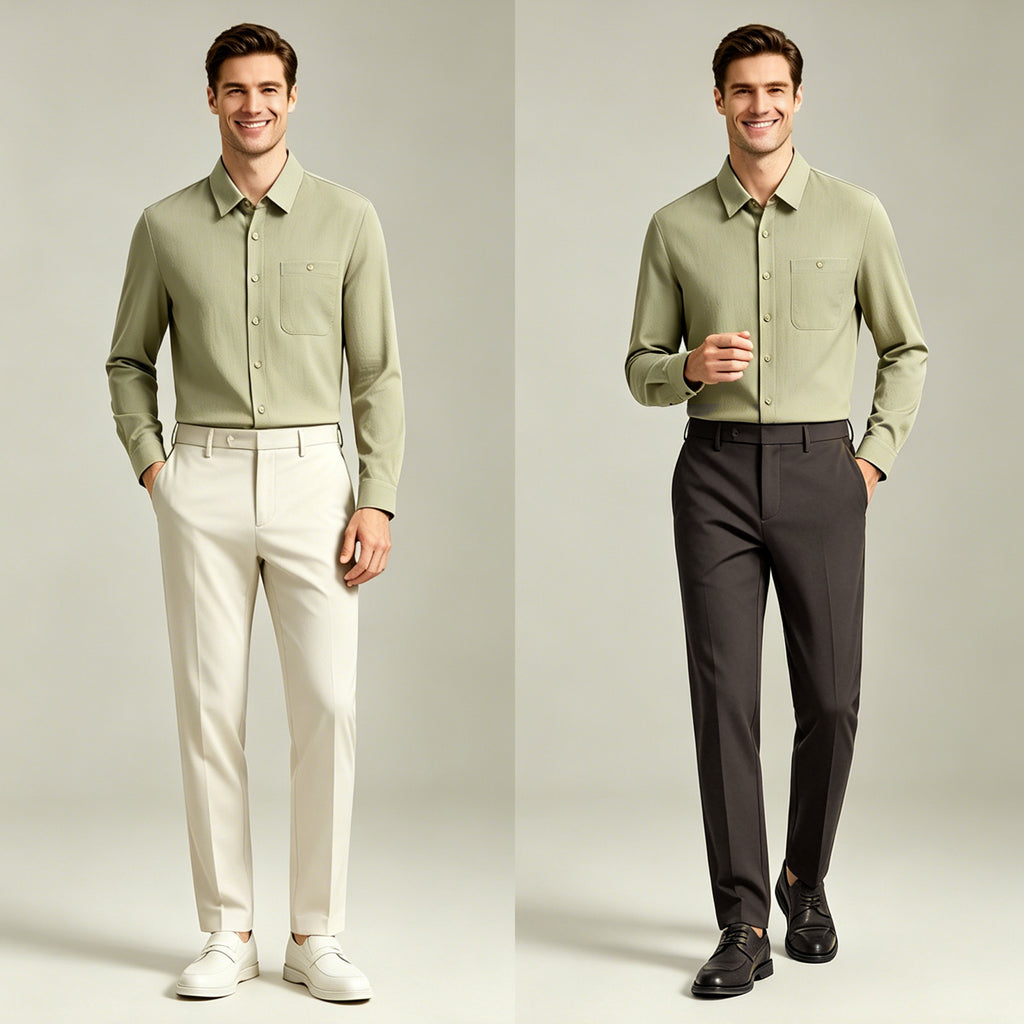STBKD86888-7 Lengtang Design Longsleeves Shirts