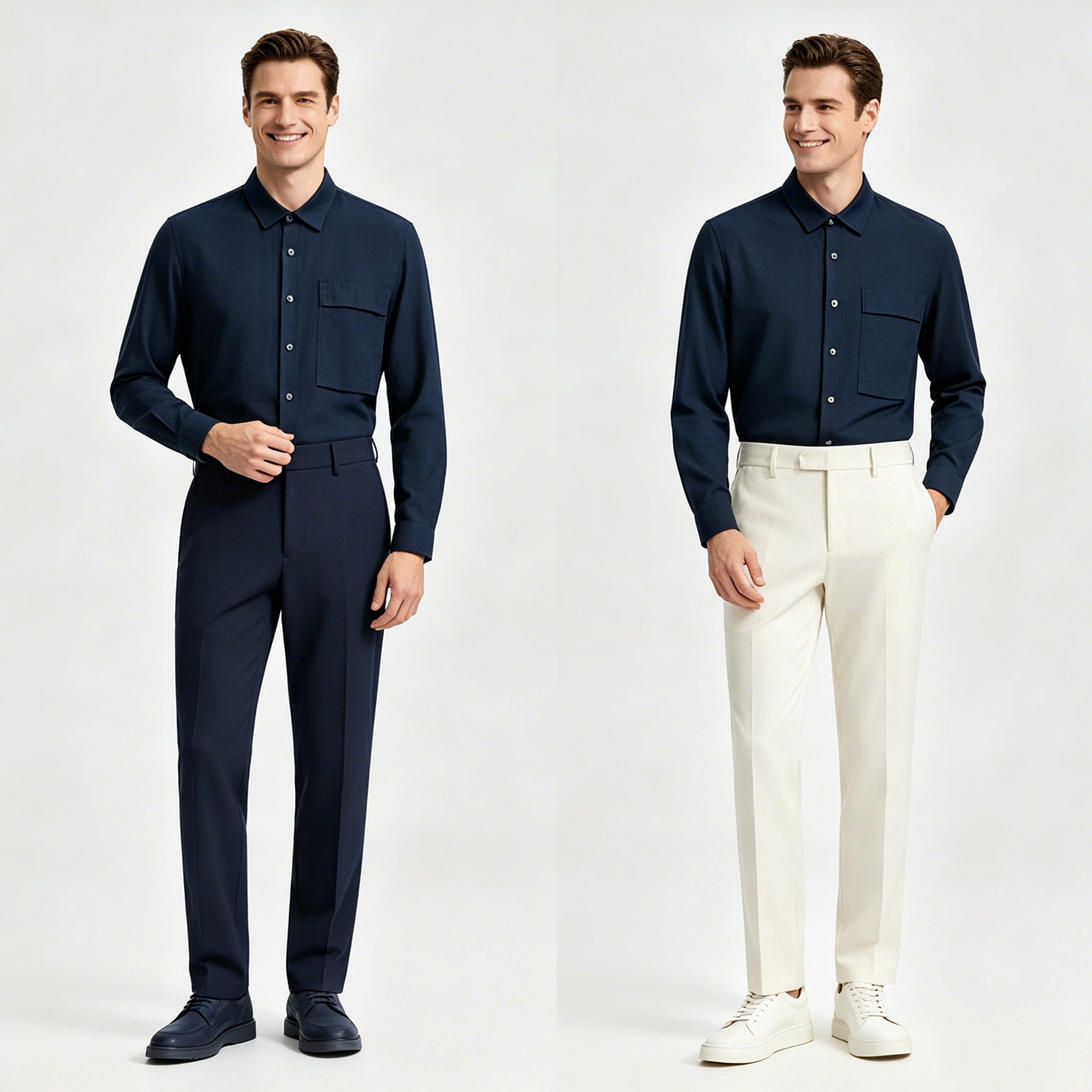 STBKD86208 Lengtang Design Longsleeves Shirts