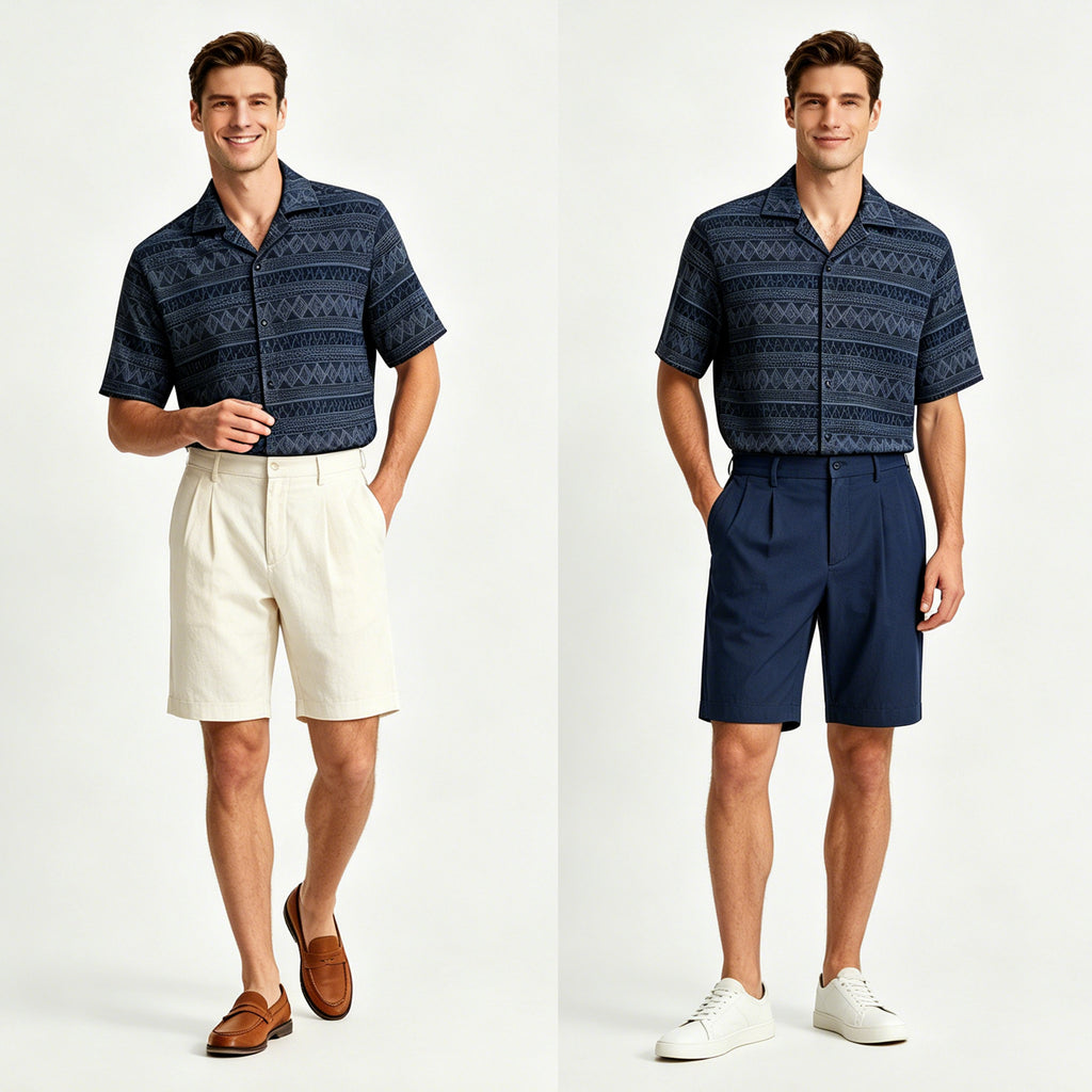 STNH003 Lengtang Design Shortsleeves Shirts