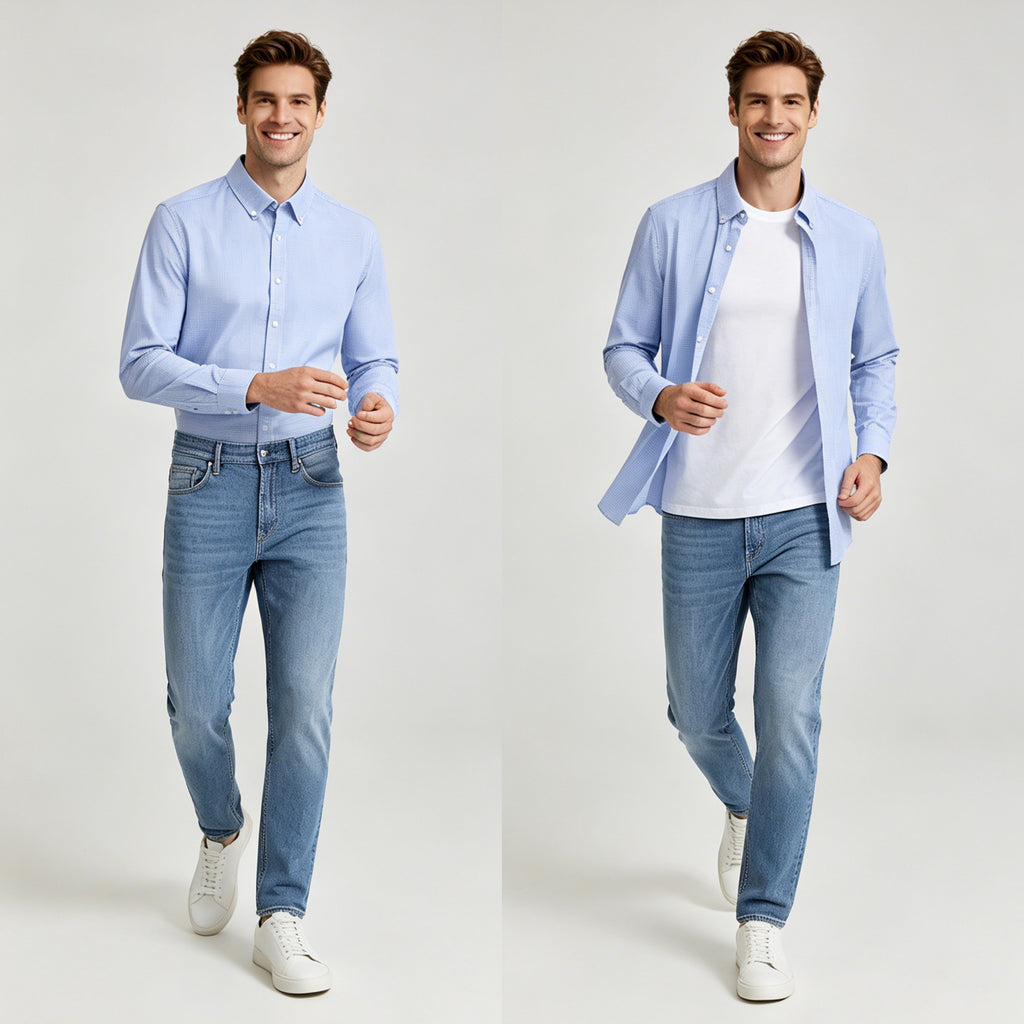 STFD2008-12 Letang Business Commuting Longsleeves Shirts