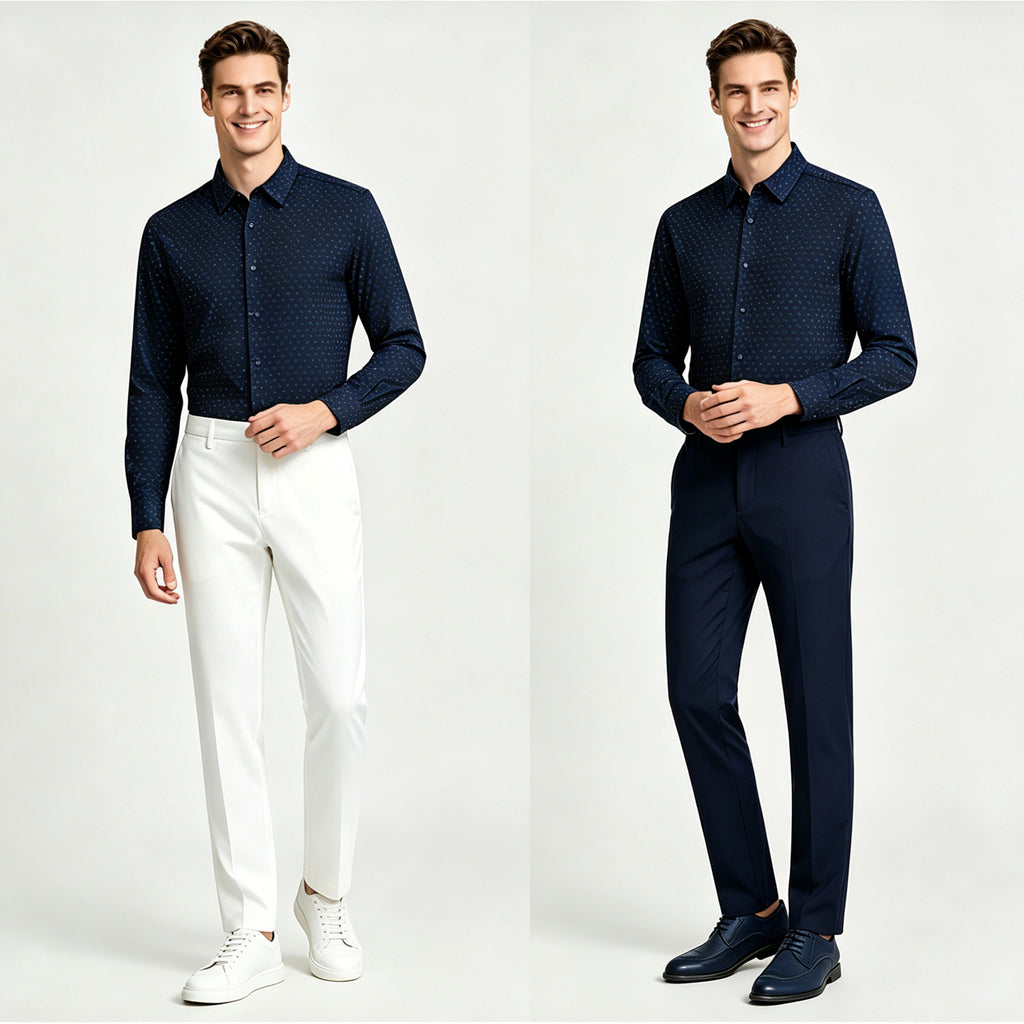 STHD4073346 Letang Business Commuting Longsleeves Shirts