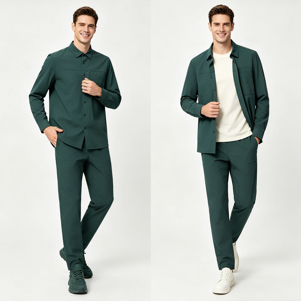 STFD701-12 Letang Urban Light Outdoor Longsleeves Shirt