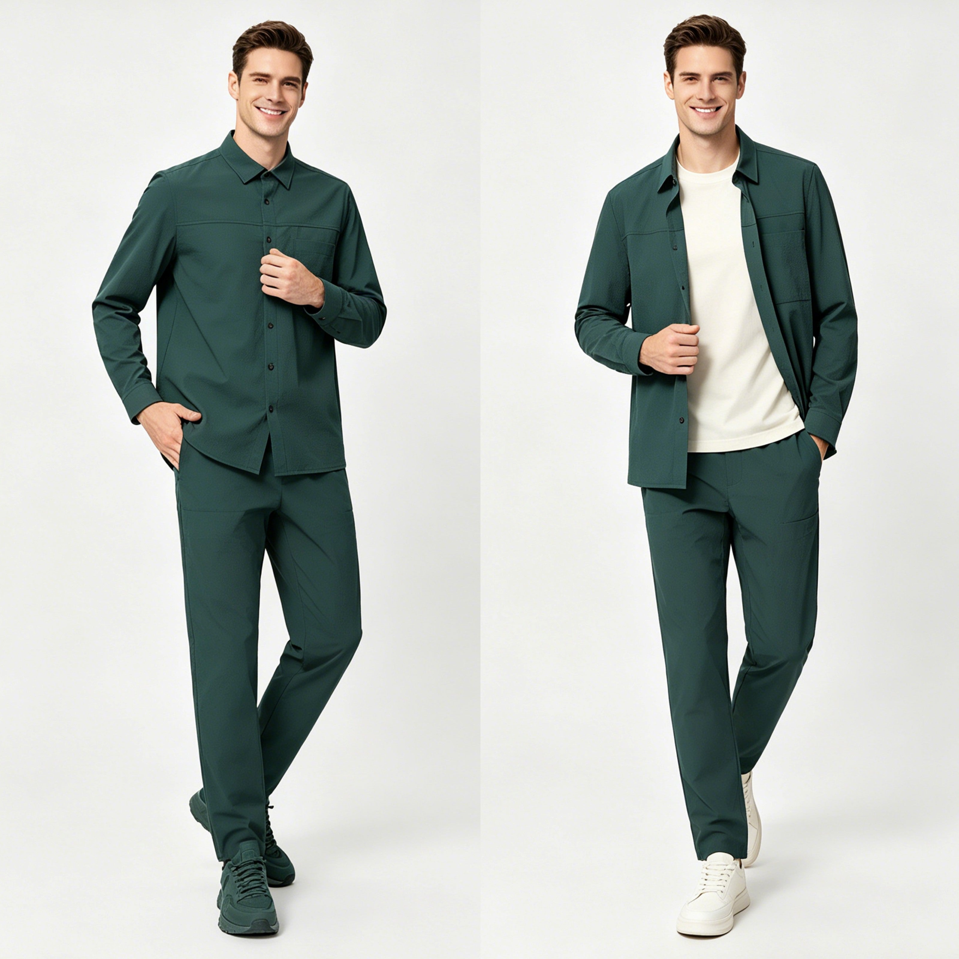 STFD701-12 Letang Urban Light Outdoor Longsleeves Shirt
