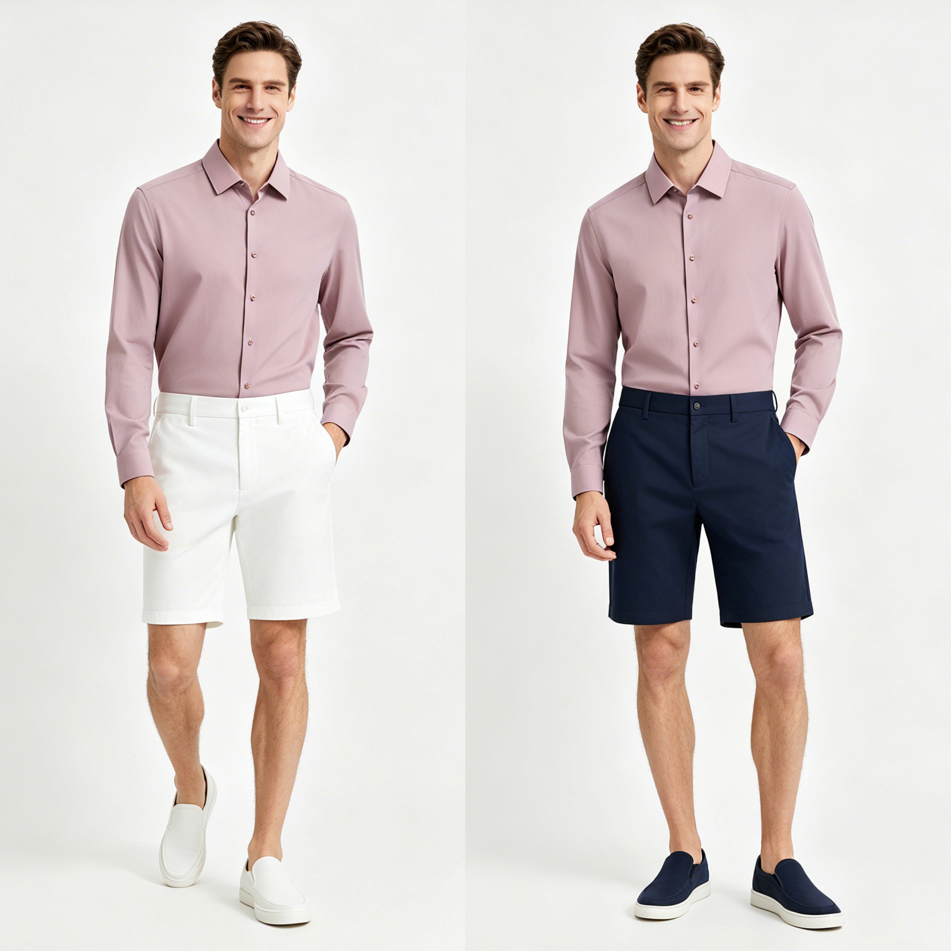 STFD701-5 Letang Business Commuting Longsleeves Shirts