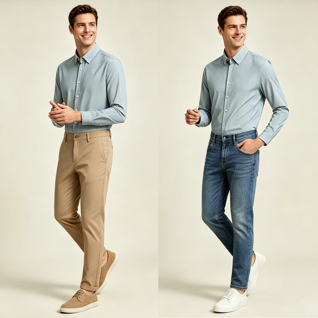 STFDESQ9033 Lengtang Daily Casual Longsleeves Shirts