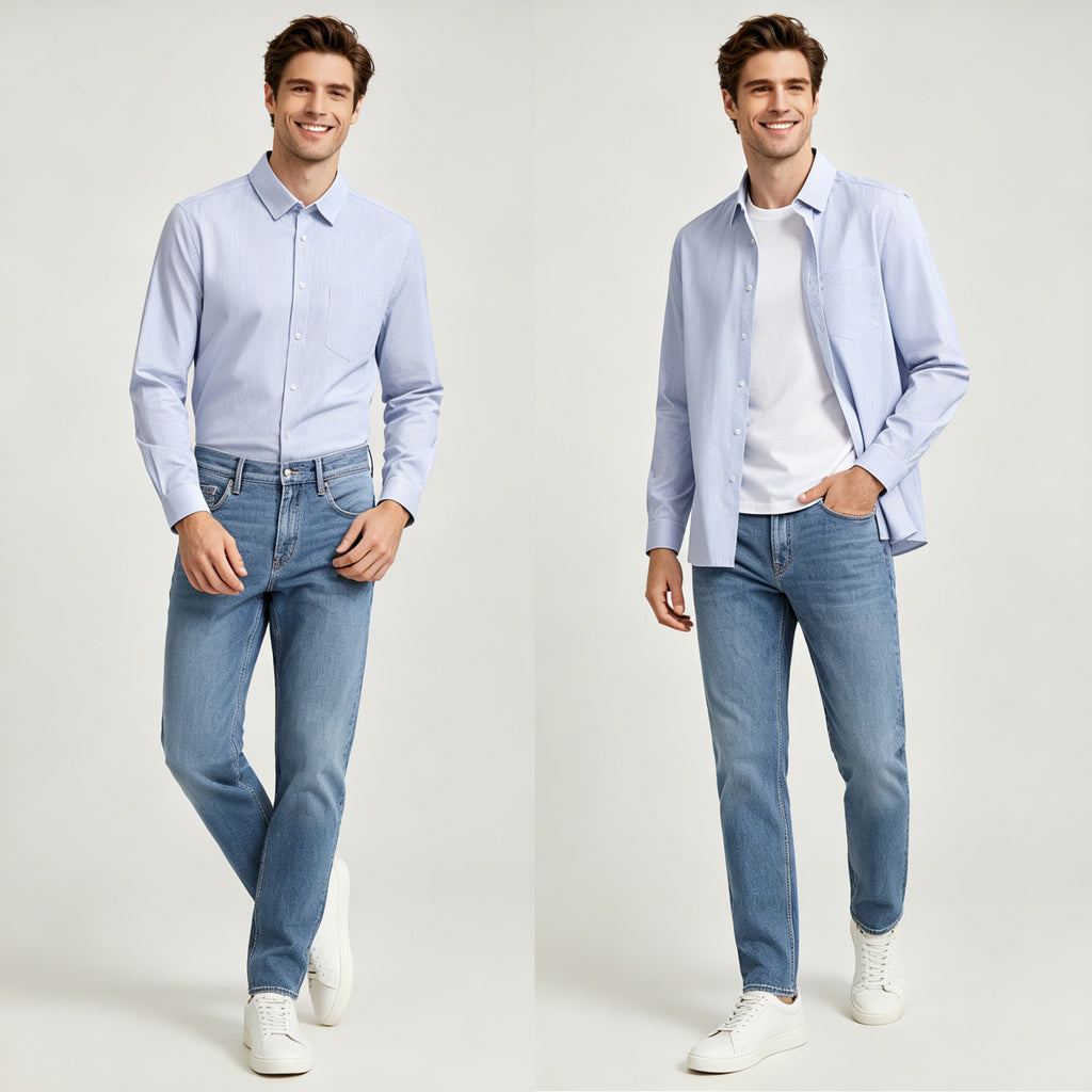 STFDDPB-7 Letang Business Commuting Longsleeves Shirts