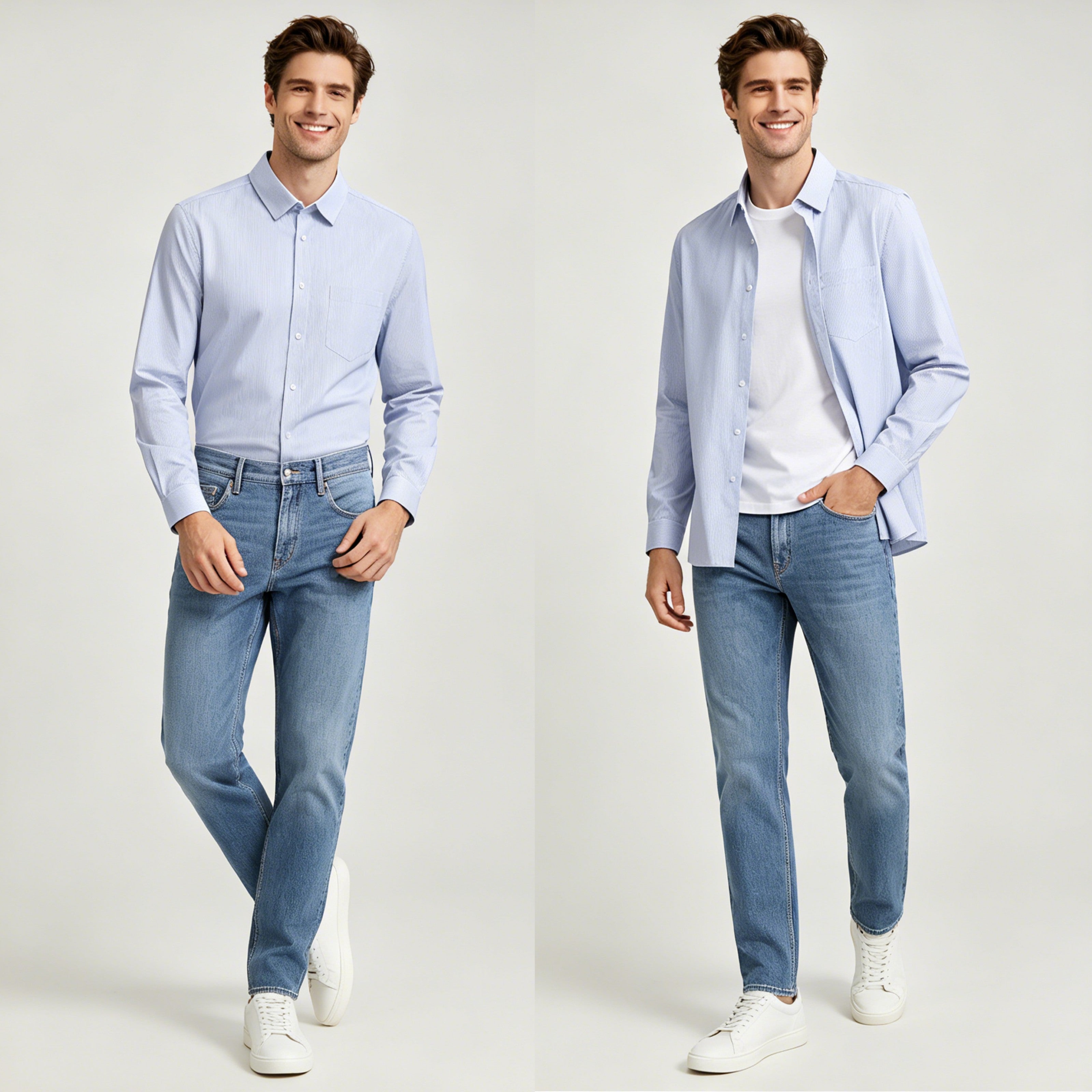 STFDDPB-7 Letang Business Commuting Longsleeves Shirts