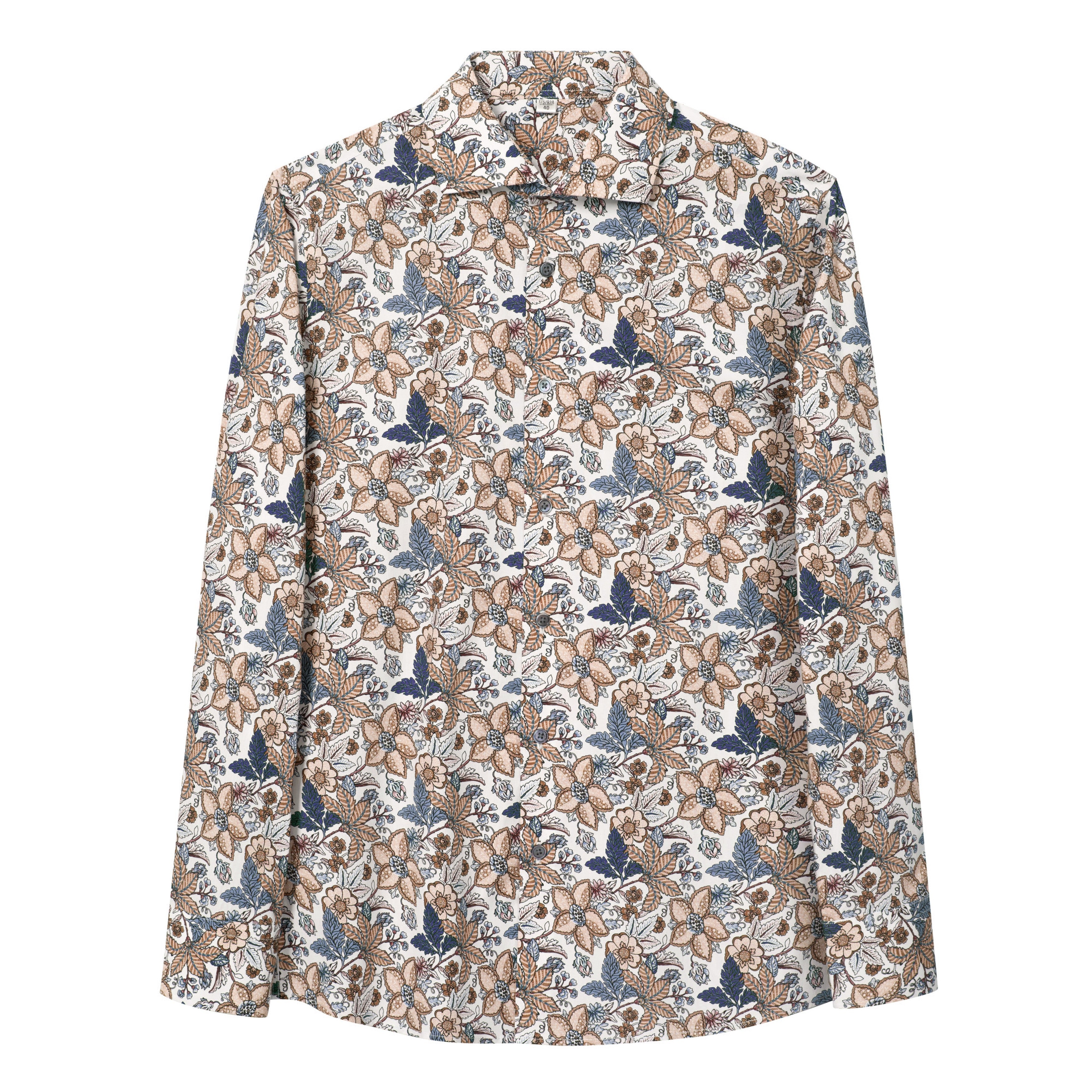 STFDESQ8058 Lengtang Printed Resort Style Shortsleeves Shirts