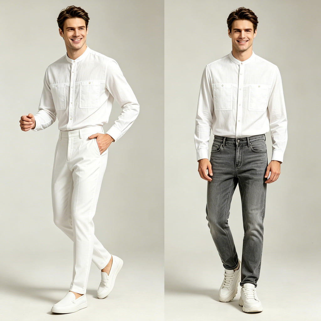 STHD401583 Lengtang Design Longsleeves Shirts