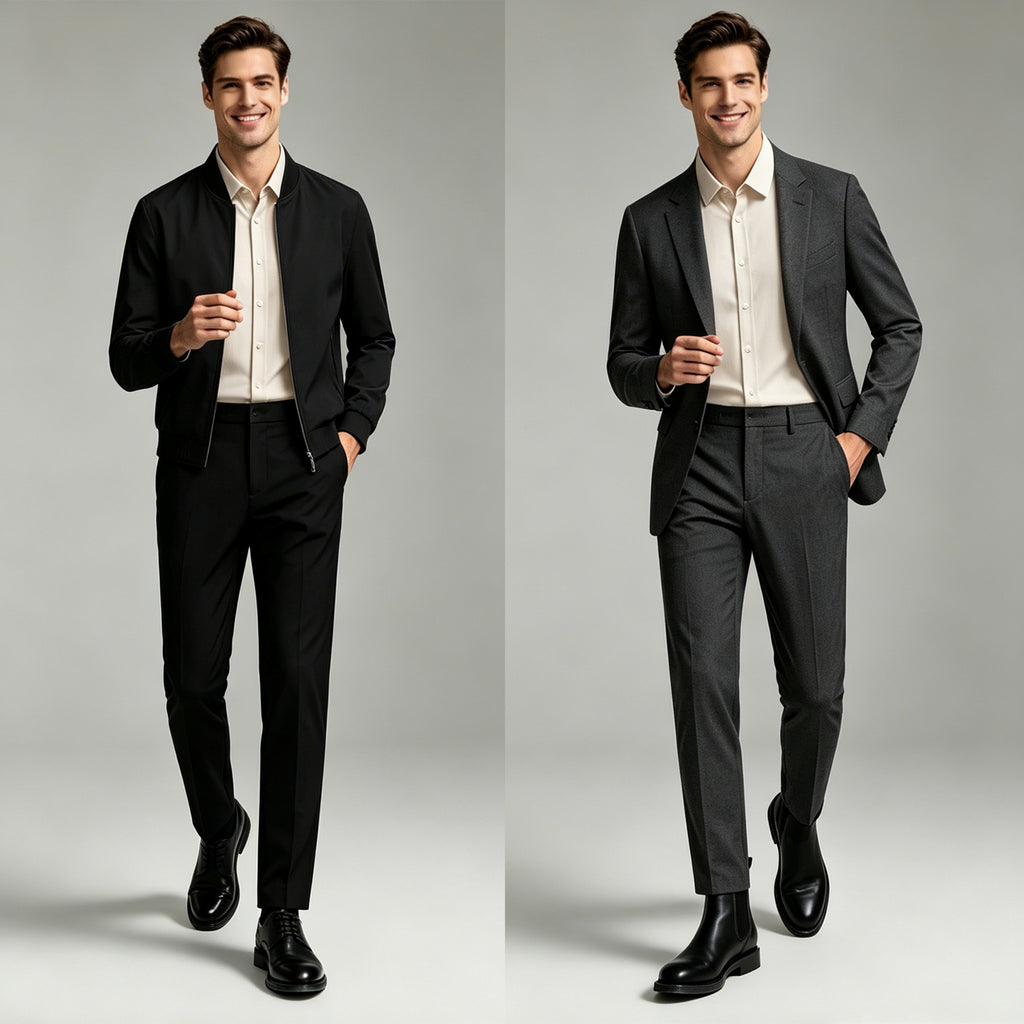 STFD701-2 Letang Business Commuting Longsleeves Shirts
