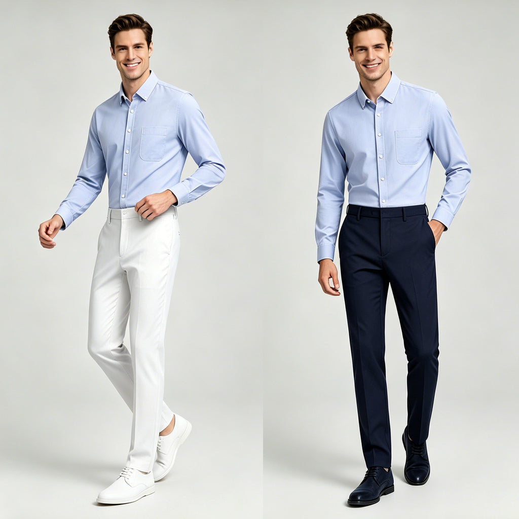 STFD001 Lengtang Daily Casual Longsleeves Shirts
