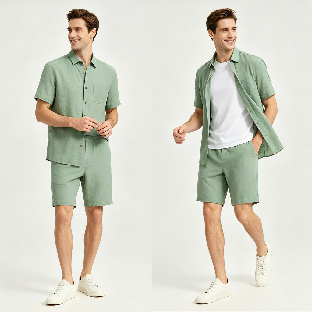 ST1038073 Lengtang Daily Casual Shortsleeves Shirts