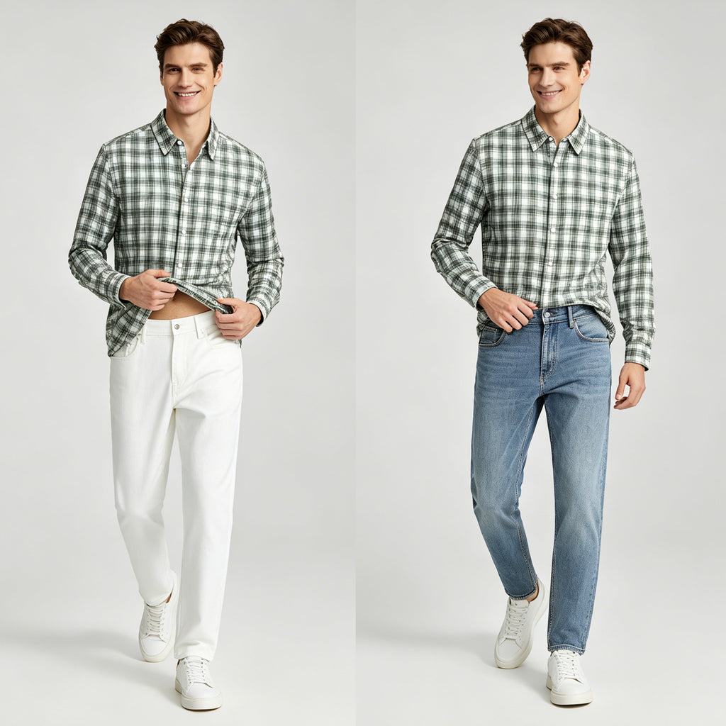 STHD3182517 Lengtang Daily Casual Longsleeves Shirts