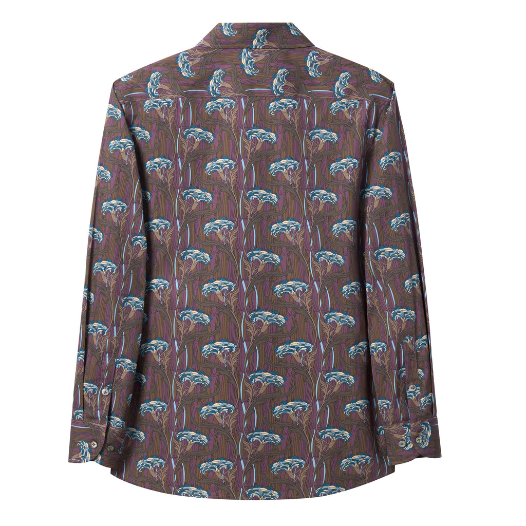 STFDESQ8059 Lengtang Printed Resort Style Shortsleeves Shirts