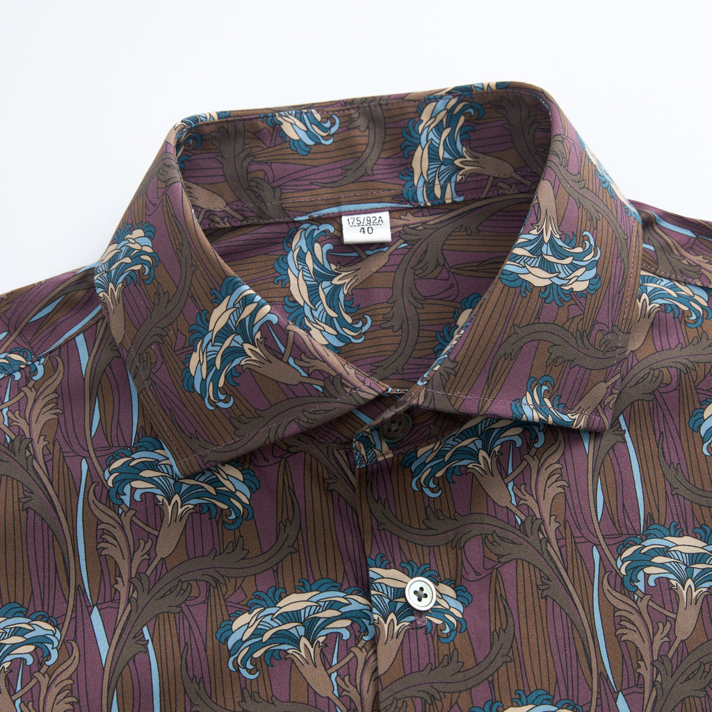 STFDESQ8059 Lengtang Printed Resort Style Shortsleeves Shirts