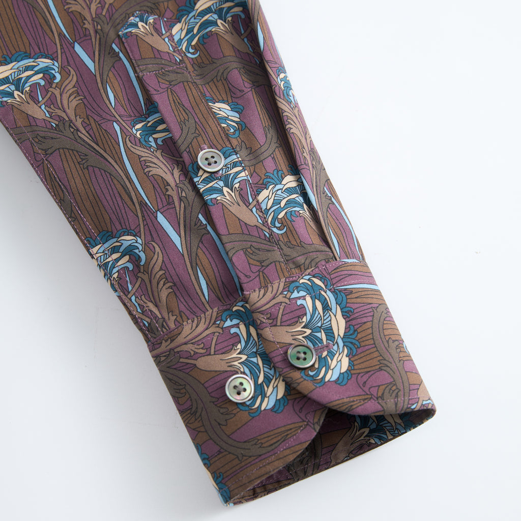 STFDESQ8059 Lengtang Printed Resort Style Shortsleeves Shirts