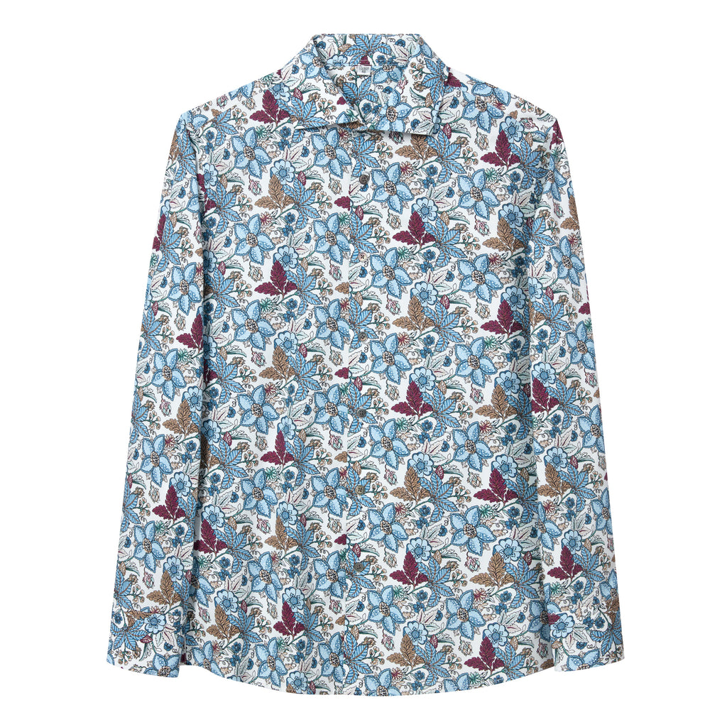STFDESQ8058 Lengtang Printed Resort Style Shortsleeves Shirts