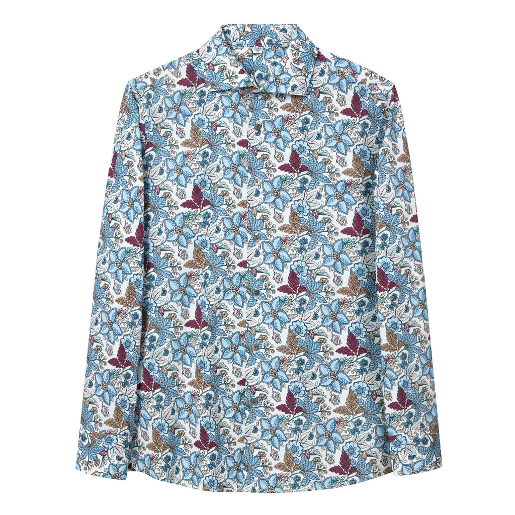 STFDESQ8058 Lengtang Printed Resort Style Shortsleeves Shirts