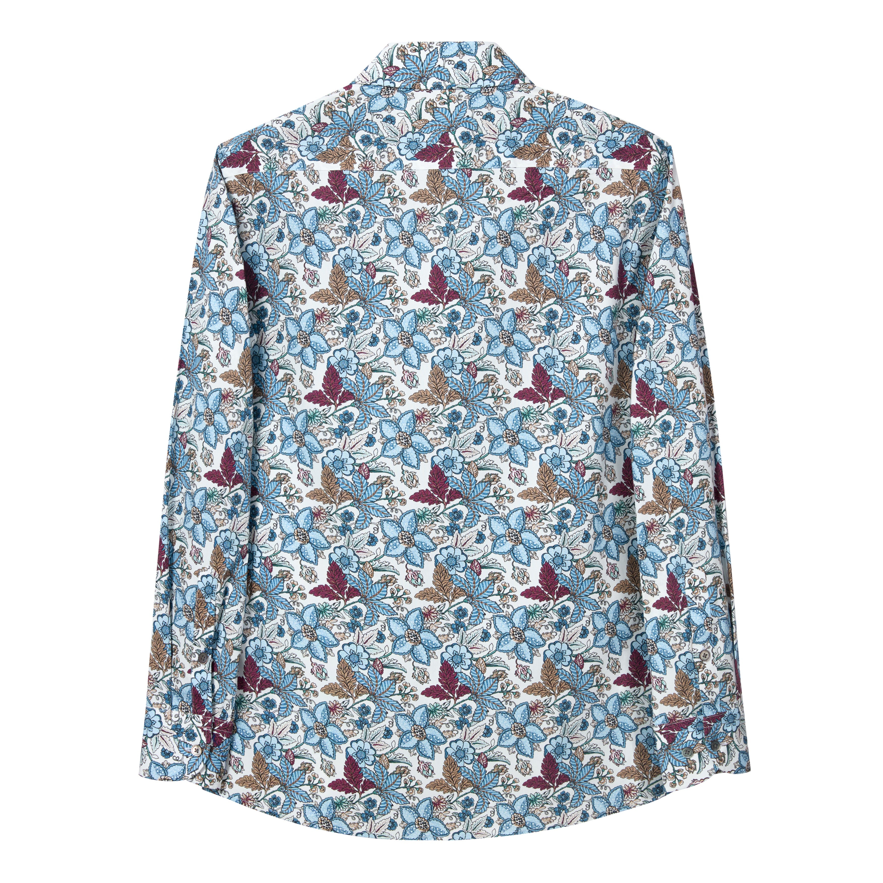 STFDESQ8058 Lengtang Printed Resort Style Shortsleeves Shirts
