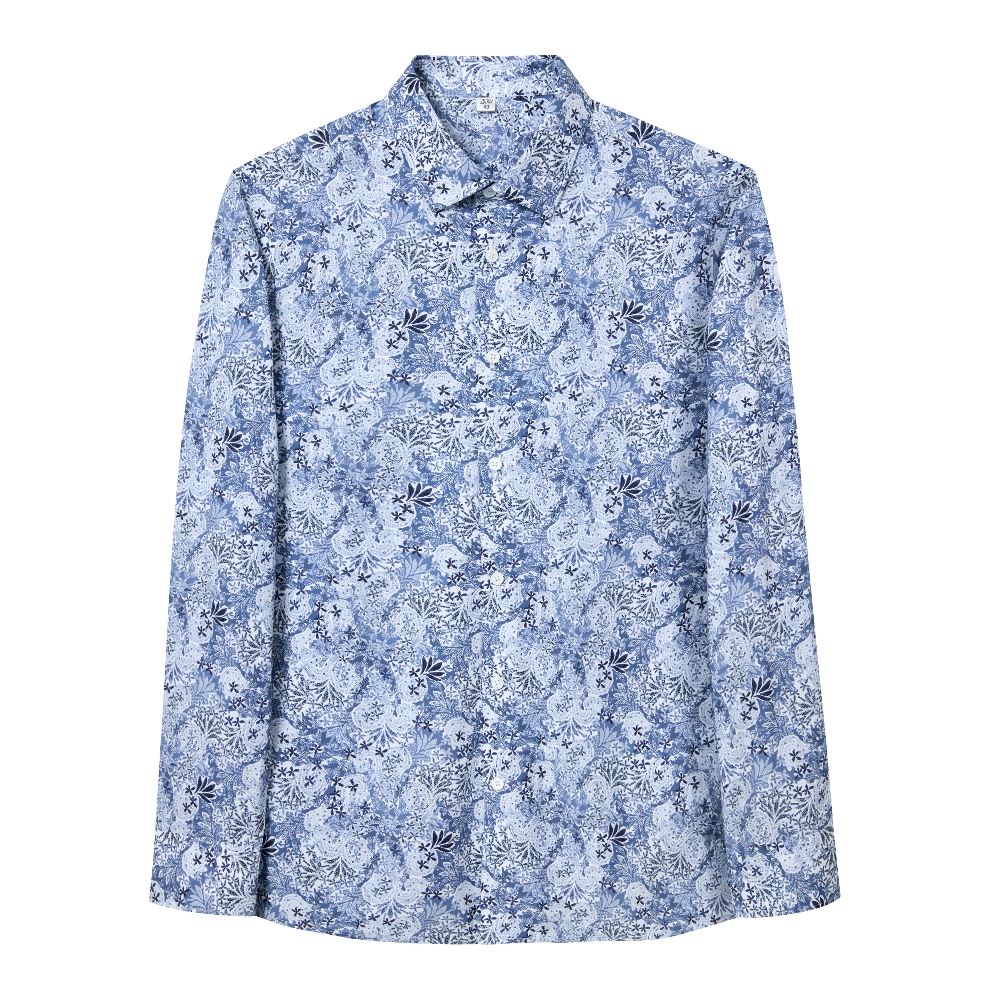 STFDESQ8056 Lengtang Printed Resort Style Shortsleeves Shirts