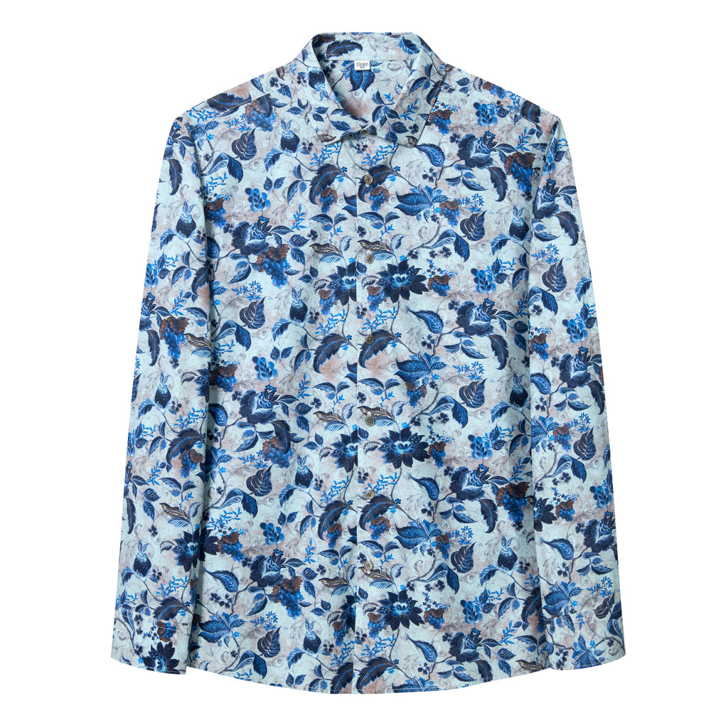 STFDESQ8057  Lengtang Printed Resort Style Shortsleeves Shirts