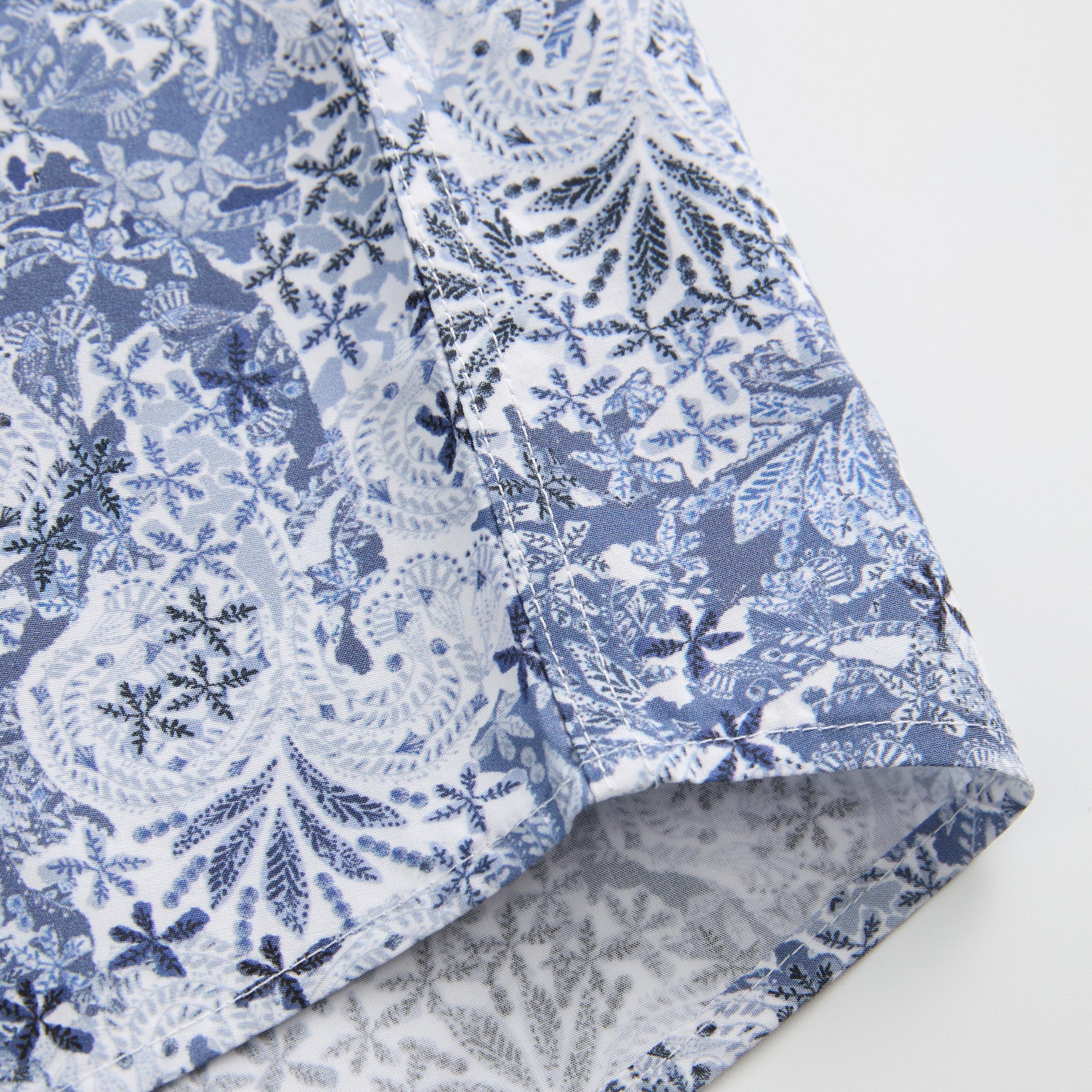 STFDESQ8056 Lengtang Printed Resort Style Shortsleeves Shirts