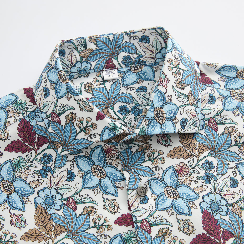 STFDESQ8058 Lengtang Printed Resort Style Shortsleeves Shirts