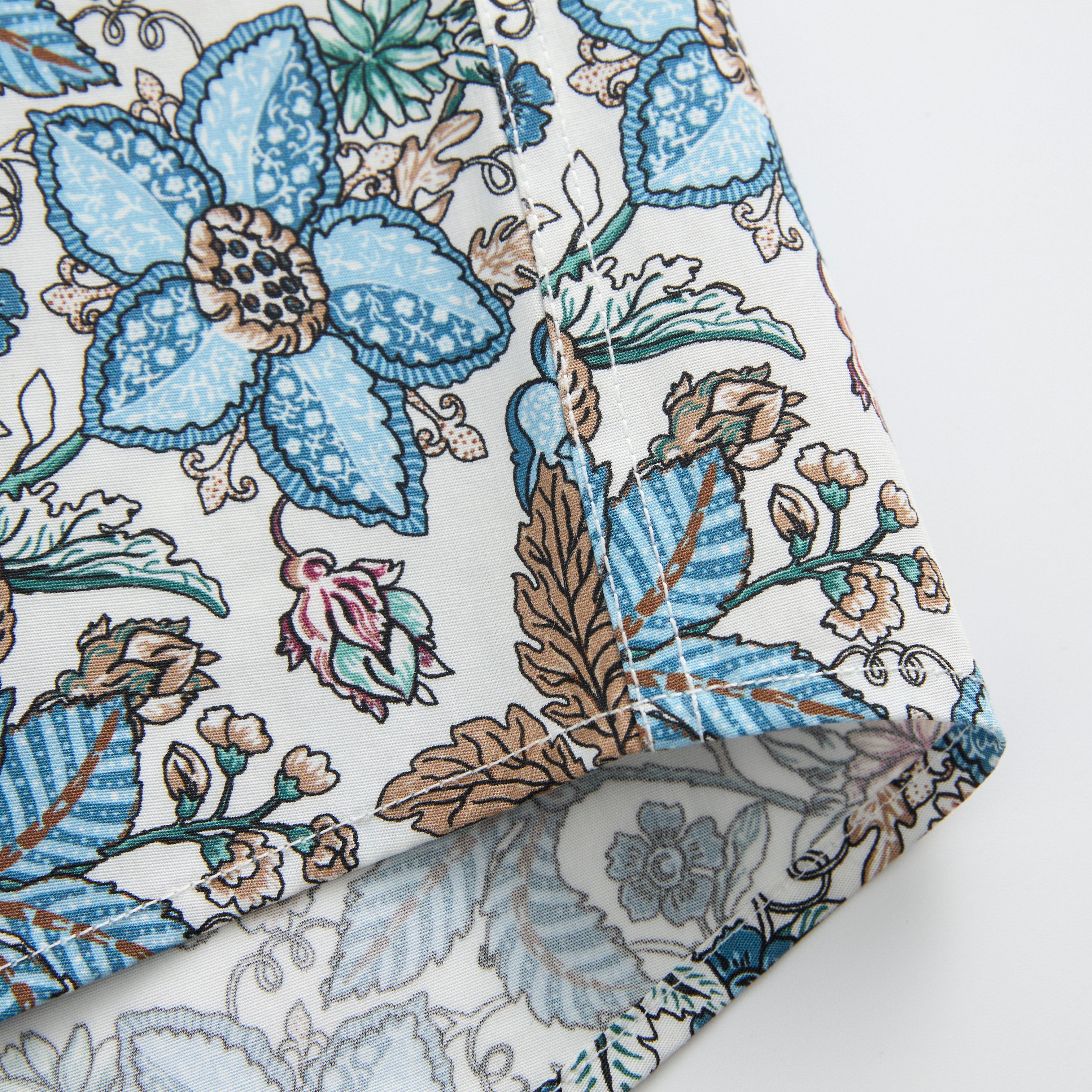 STFDESQ8058 Lengtang Printed Resort Style Shortsleeves Shirts
