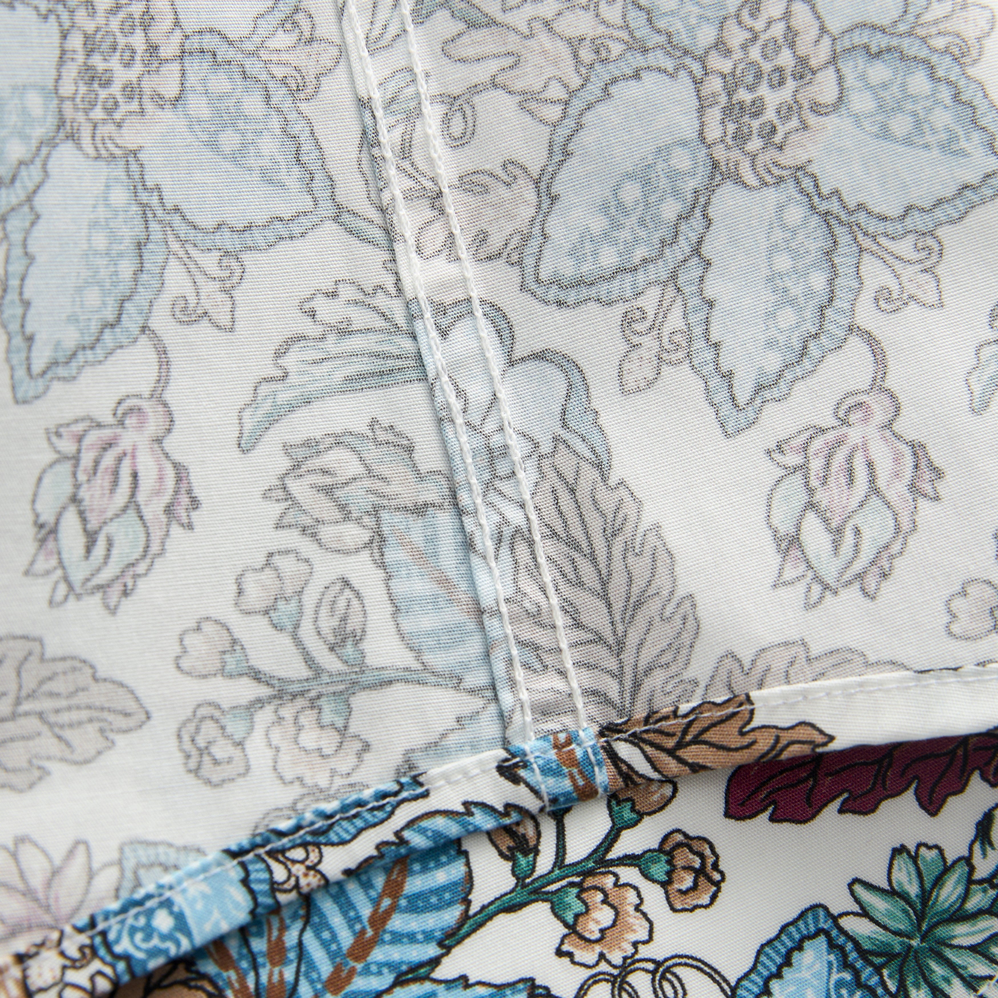 STFDESQ8058 Lengtang Printed Resort Style Shortsleeves Shirts