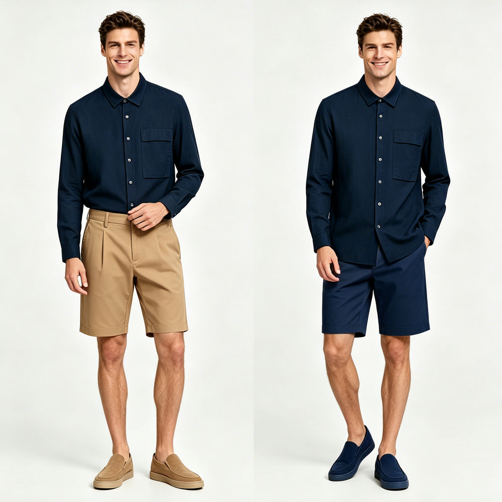 STBKD86208 Lengtang Design Longsleeves Shirts