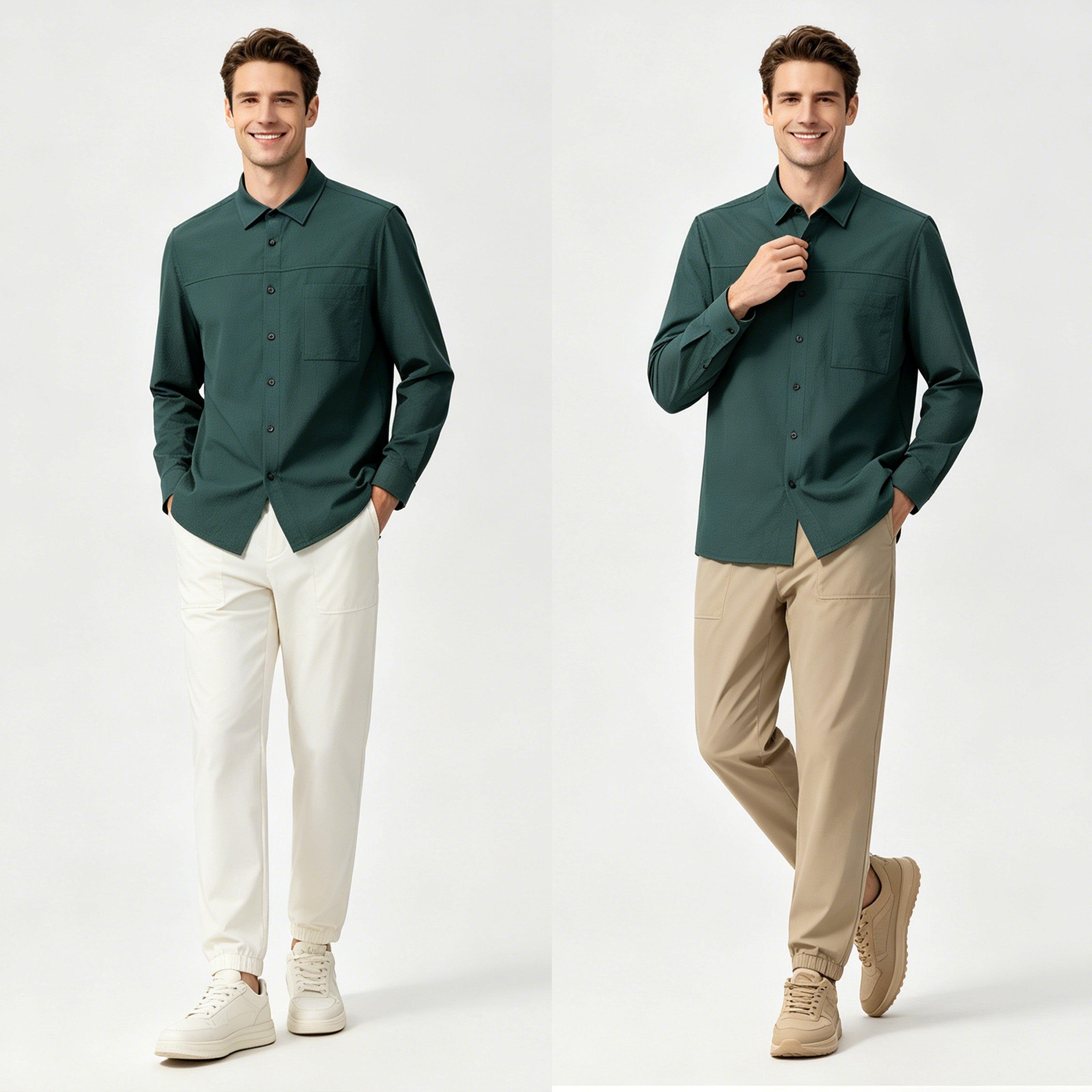STFD701-12 Letang Urban Light Outdoor Longsleeves Shirt