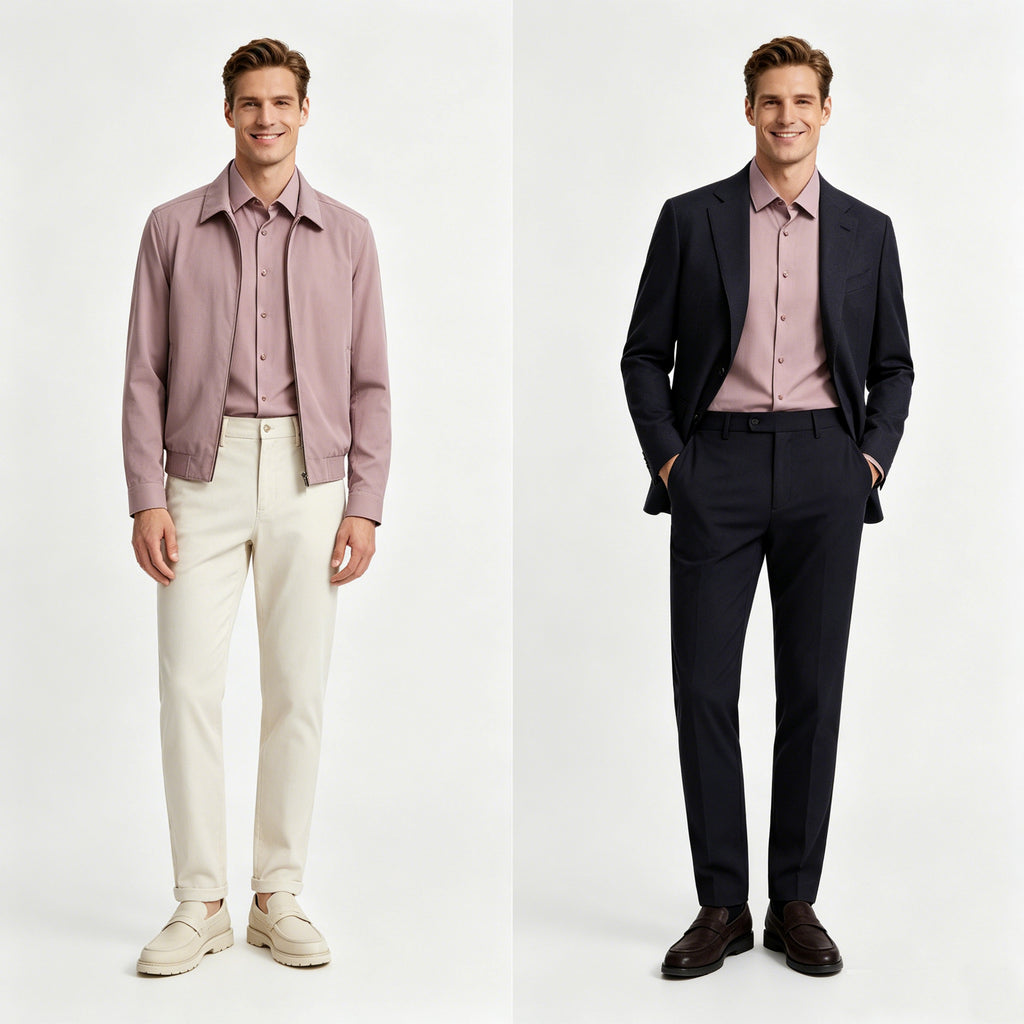 STFD701-5 Letang Business Commuting Longsleeves Shirts