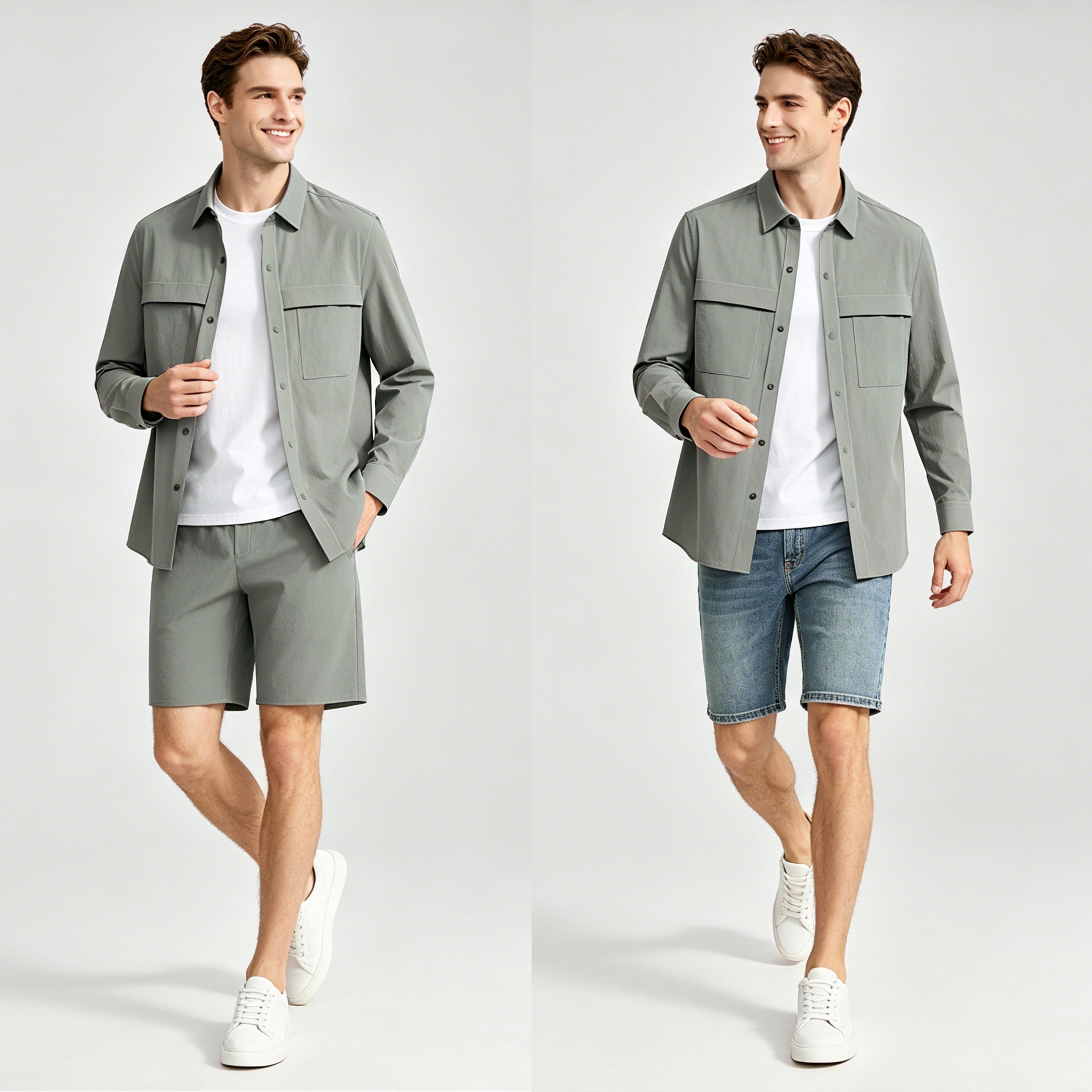 STBKD86358 Letang Urban Light Outdoor Longsleeves Shirt