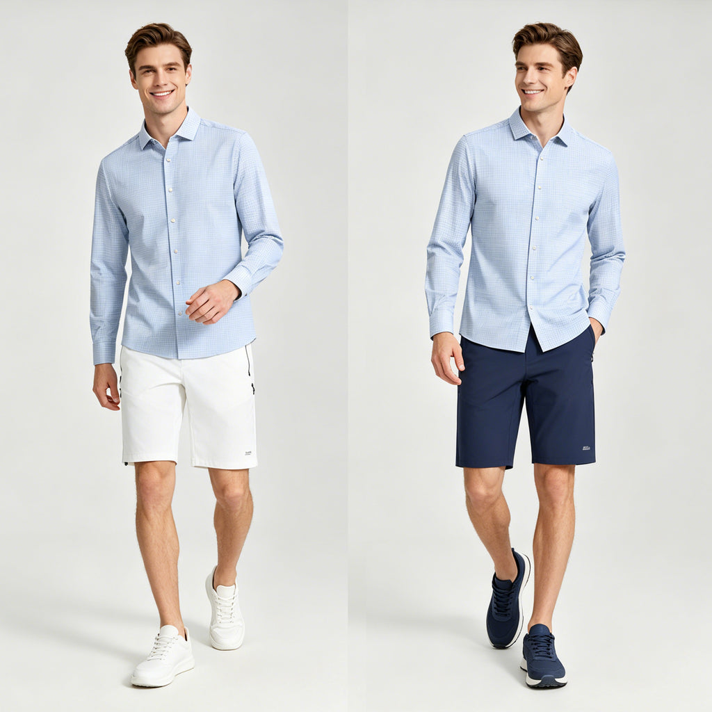 STNH006-NLS Lengtang Daily Casual Longsleeves Shirts