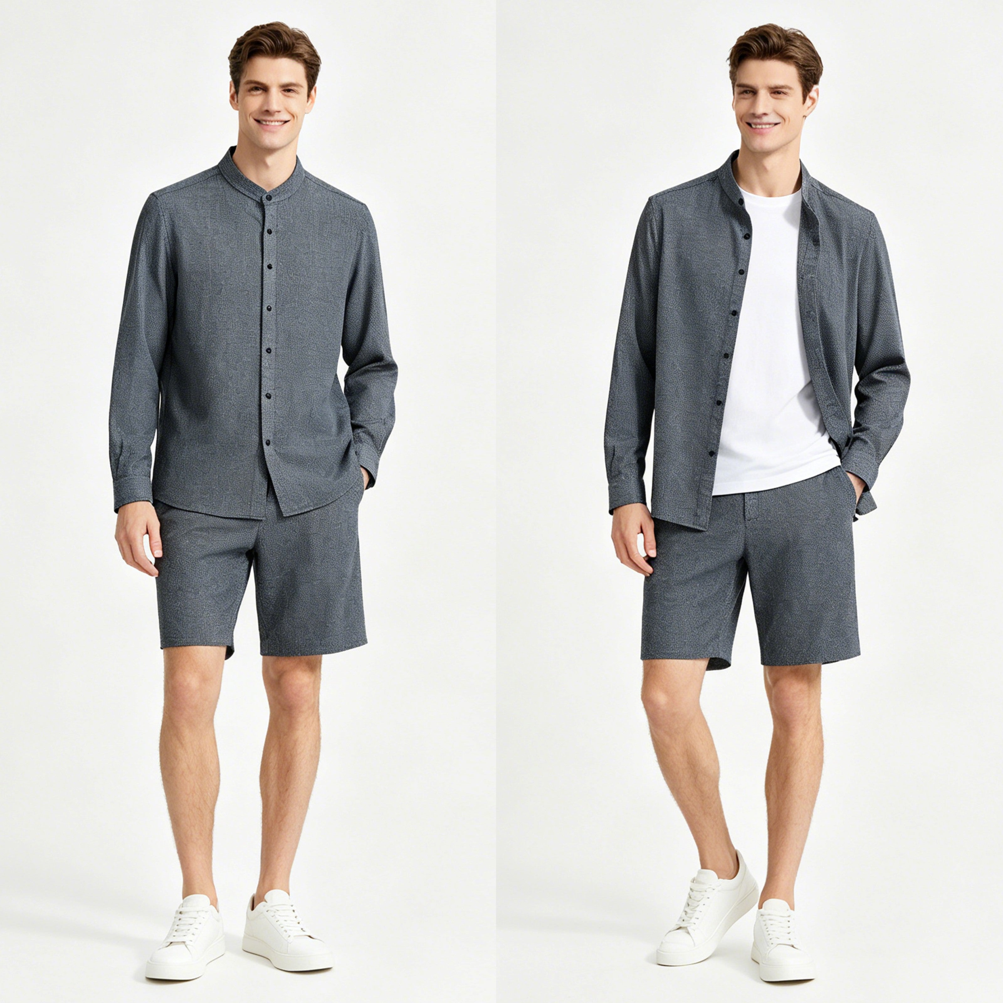 STFD41368134 Lengtang Daily Casual Longsleeves Shirts