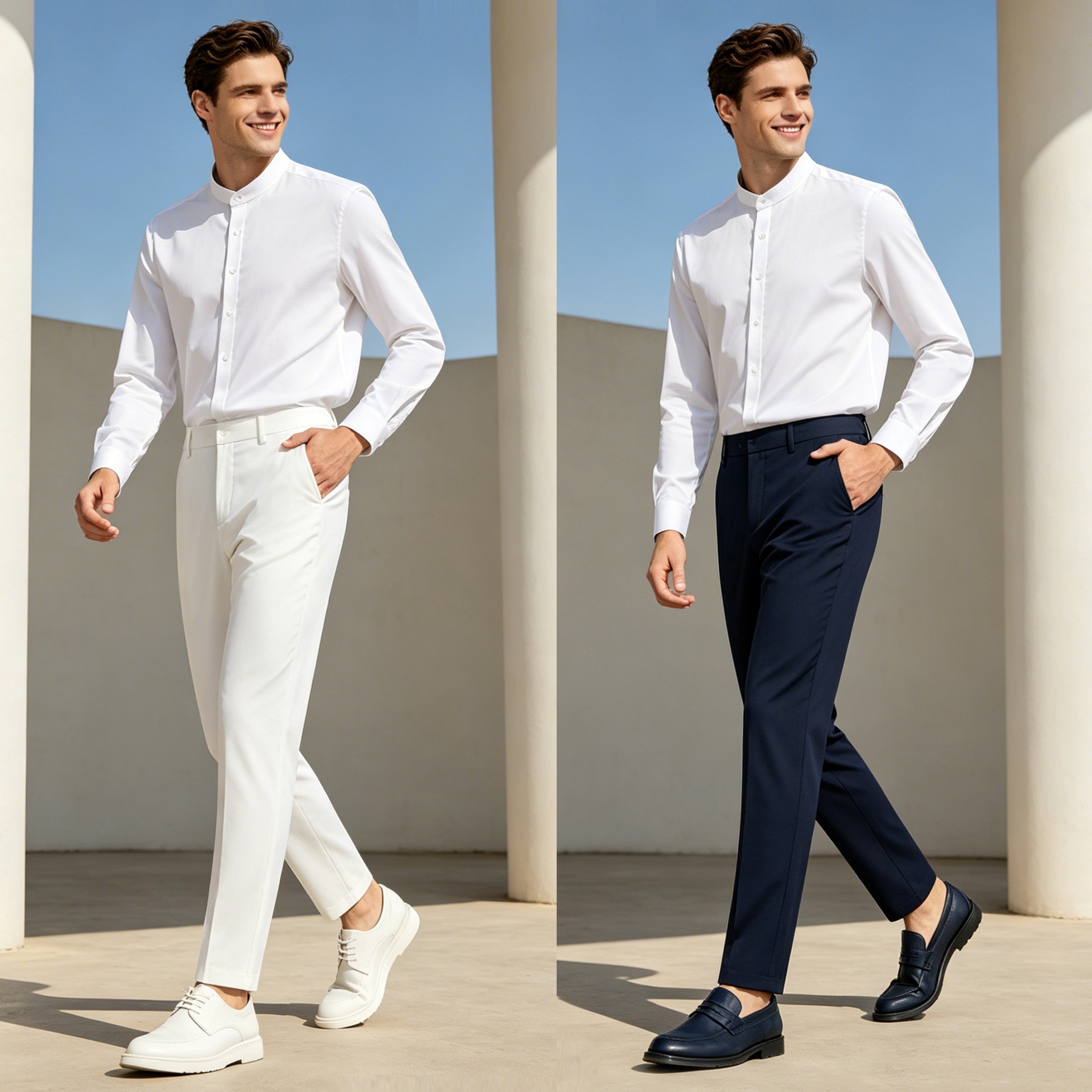 STFD4138853-8138 Letang Business Commuting Longsleeves Shirts