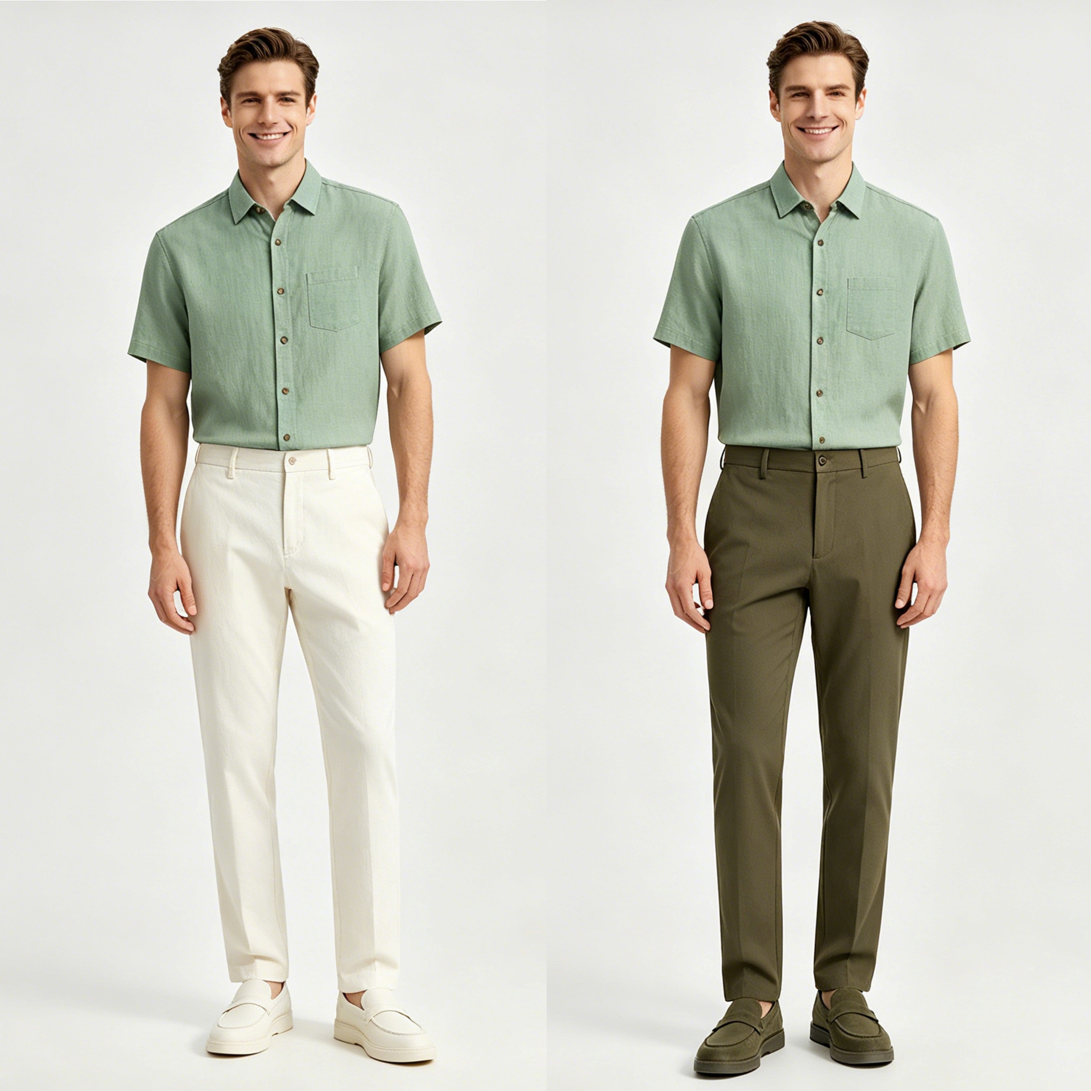 ST1038073 Lengtang Daily Casual Shortsleeves Shirts
