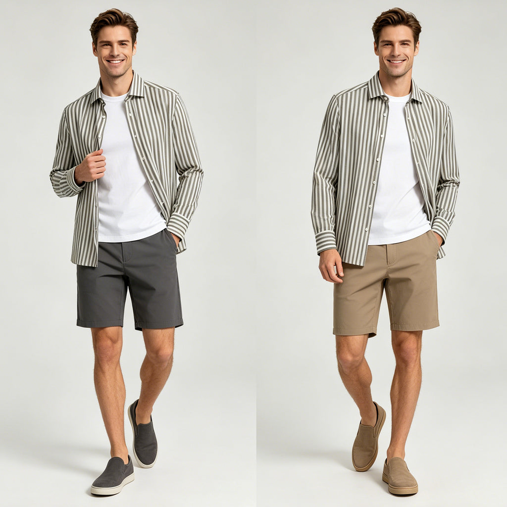 STFDESQ-9037 Lengtang Daily Casual Longsleeves Shirts