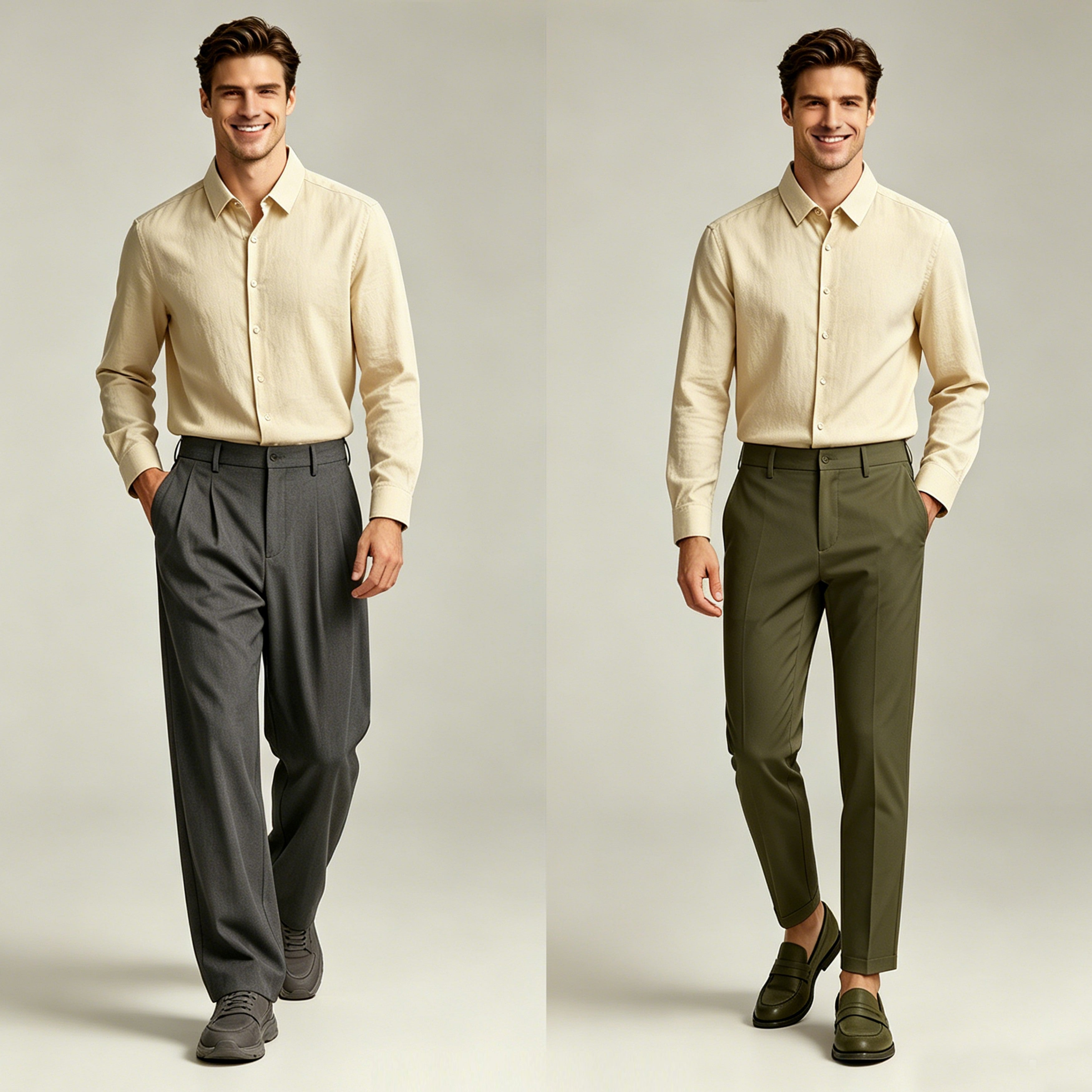 STXC002 Lengtang Daily Casual Longsleeves Shirts