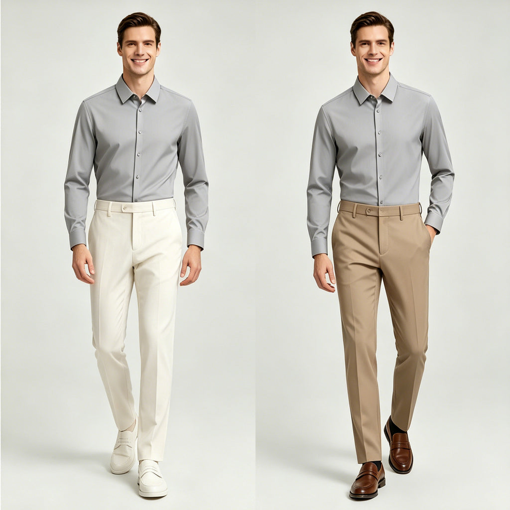 STFD701-15  Letang Business Commuting Longsleeves Shirts