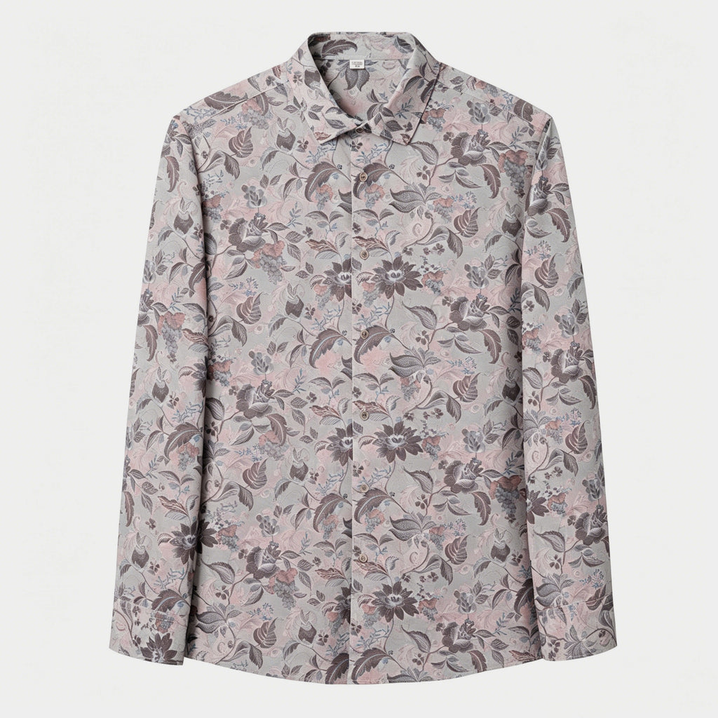 STFDESQ8057  Lengtang Printed Resort Style Shortsleeves Shirts