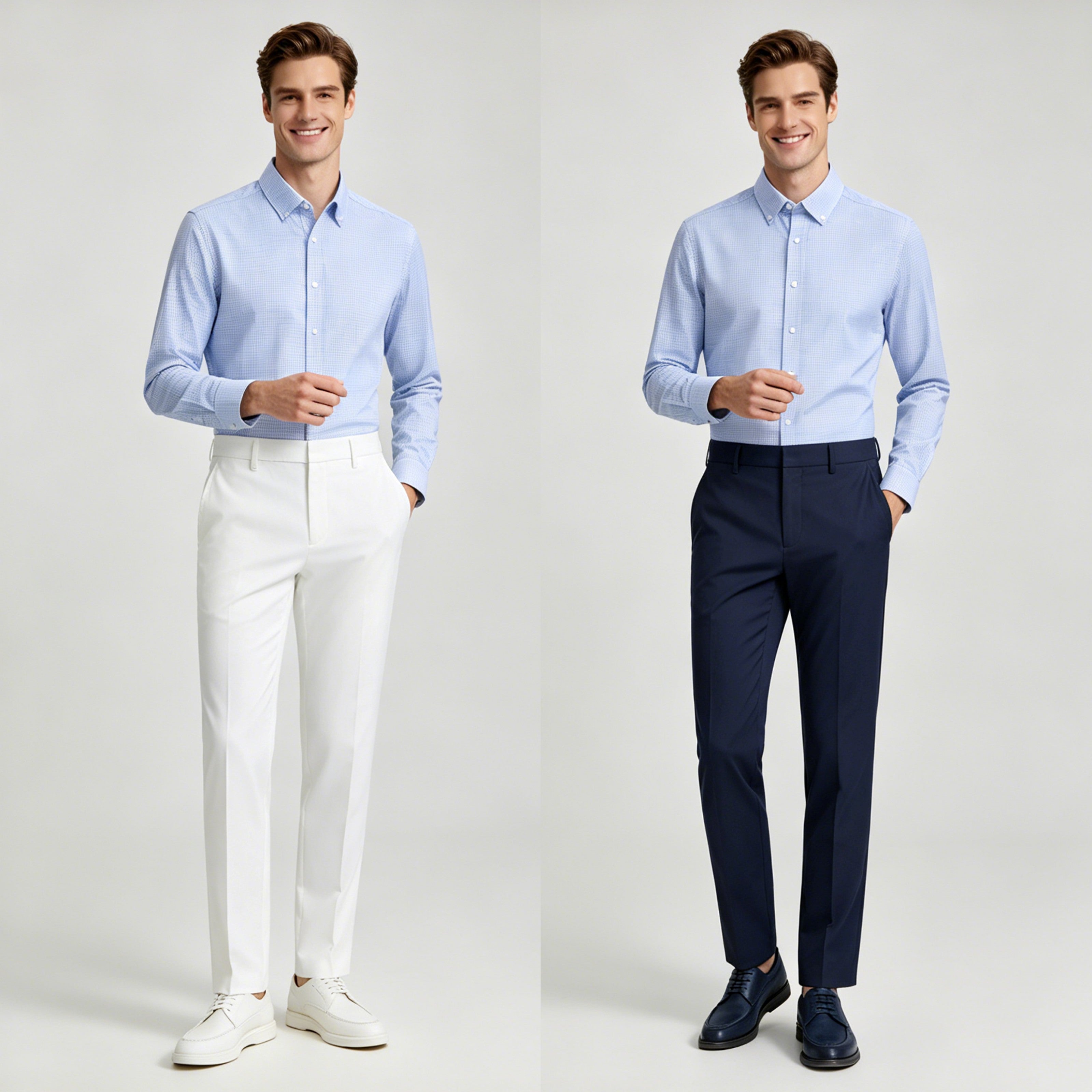 STFD2008-12 Letang Business Commuting Longsleeves Shirts