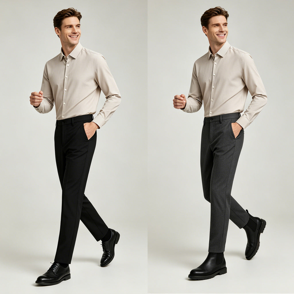 STFD701-1 Letang Business Commuting Longsleeves Shirts
