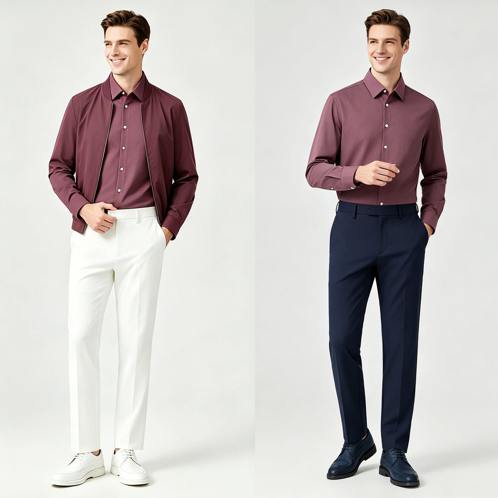 STFDLD920-7 Letang Business Commuting Longsleeves Shirts