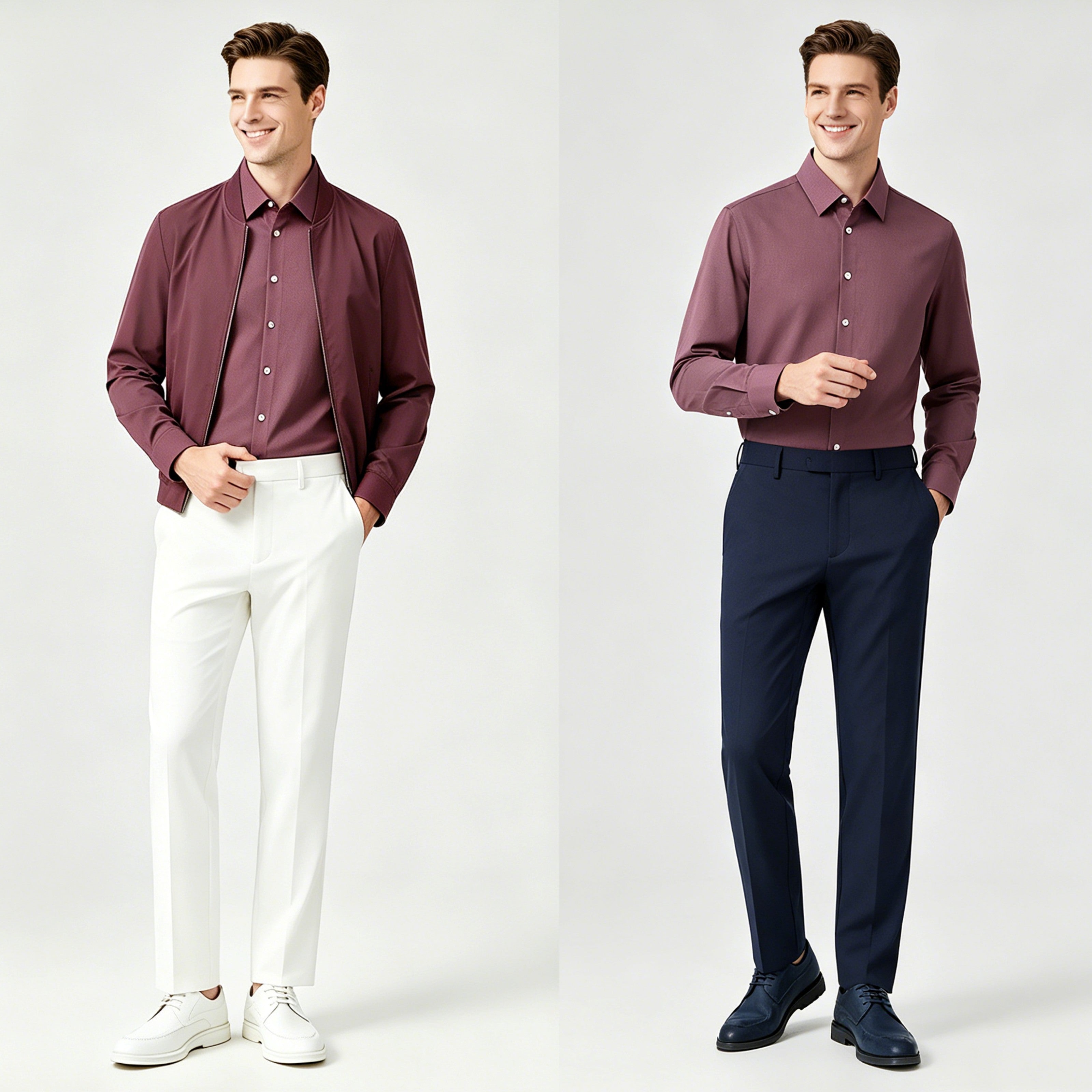 STFDLD920-7 Letang Business Commuting Longsleeves Shirts
