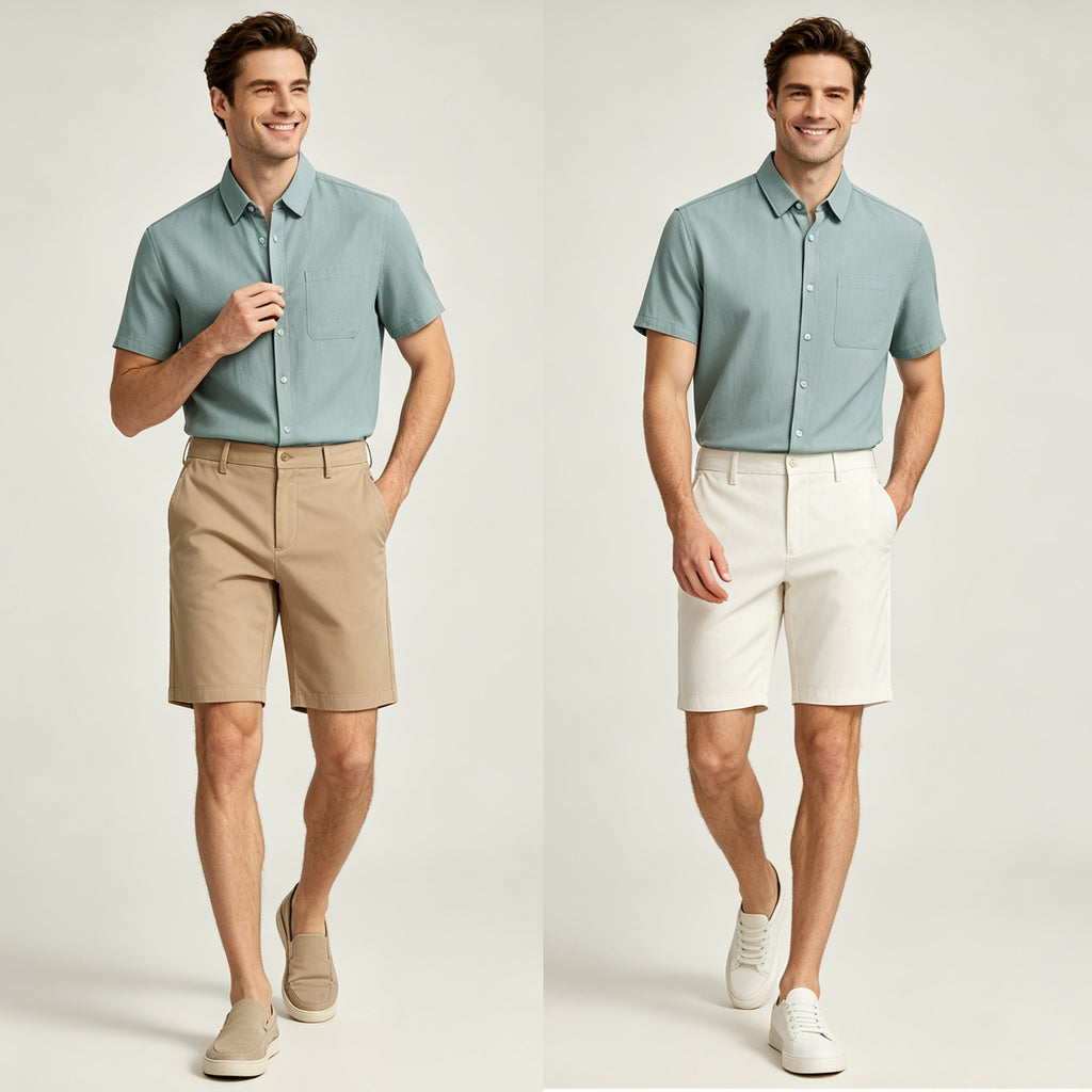 STBKD16786-2  Lengtang Design Shortsleeves Shirts