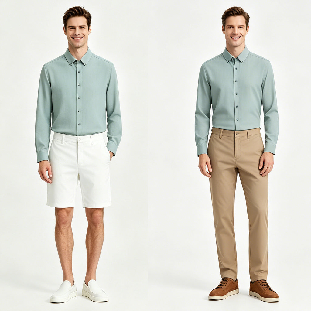 STBKD15788-2 Lengtang Design Longsleeves Shirts